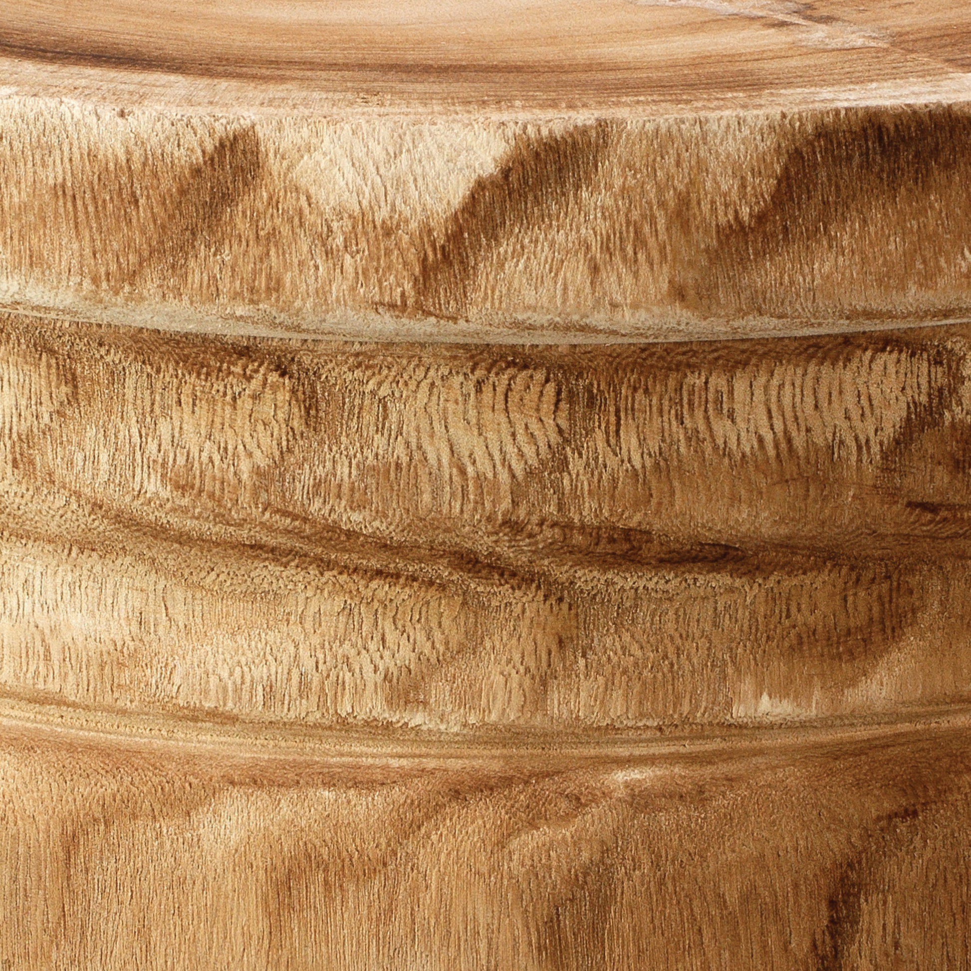 Mesa Natural Wood Side Table by Jamie Young