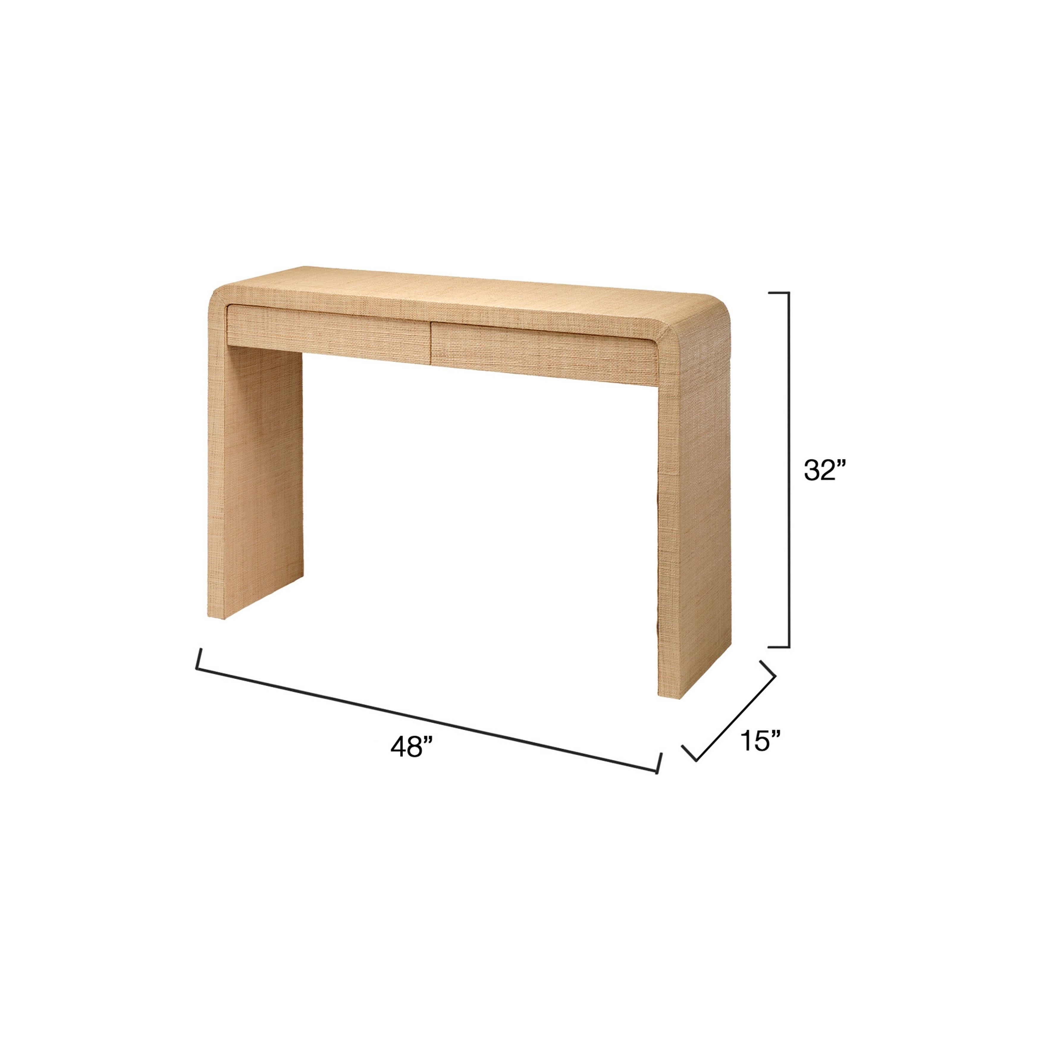 Montecito 2-Drawer Console Table by Jamie Young