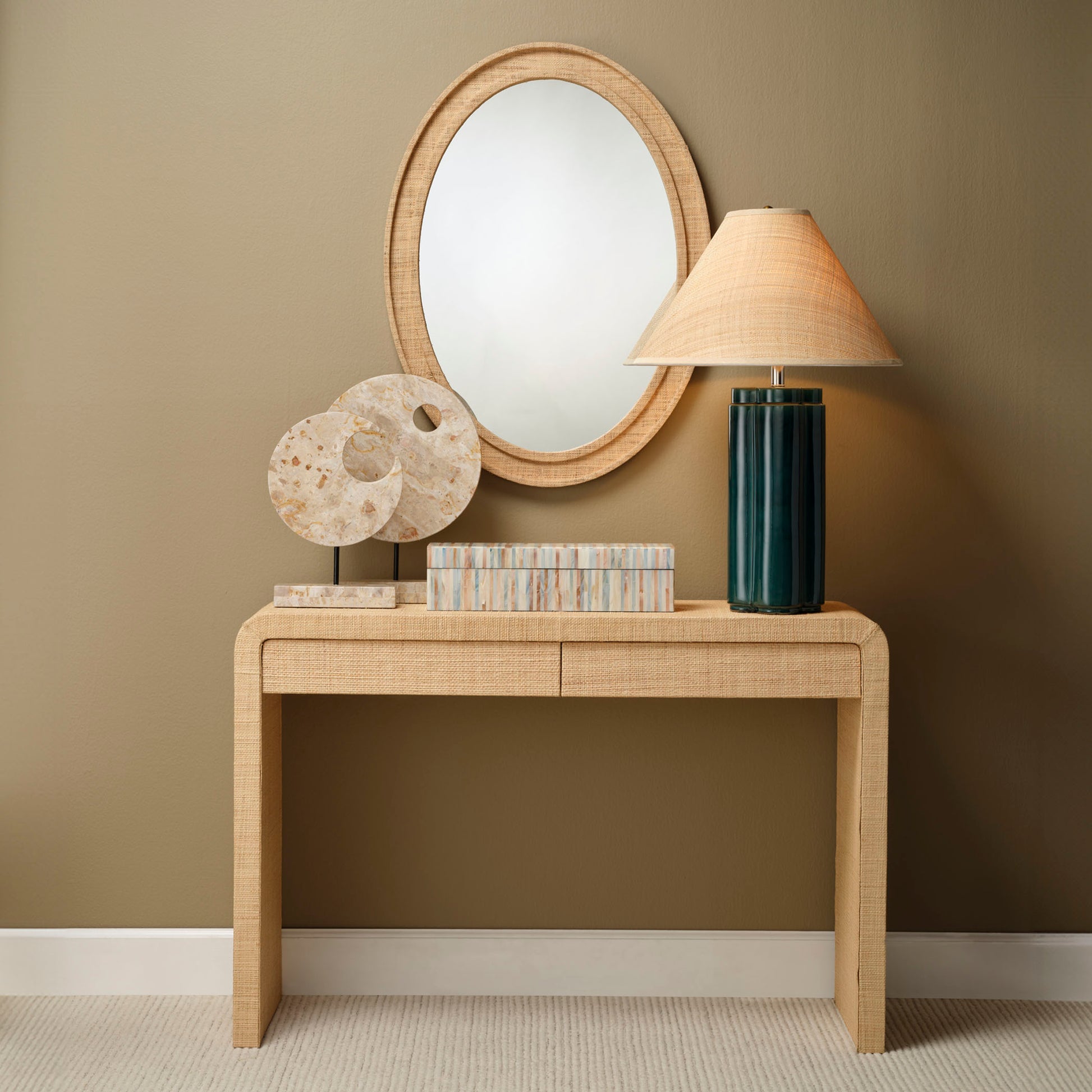 Montecito 2-Drawer Console Table by Jamie Young