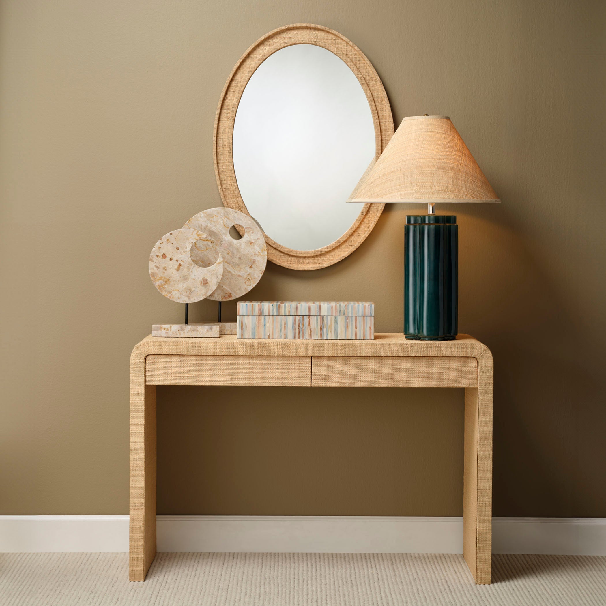 Montecito 2-Drawer Console Table by Jamie Young