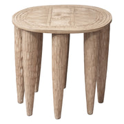 Naga Mango Wood Side Table by Jamie Young