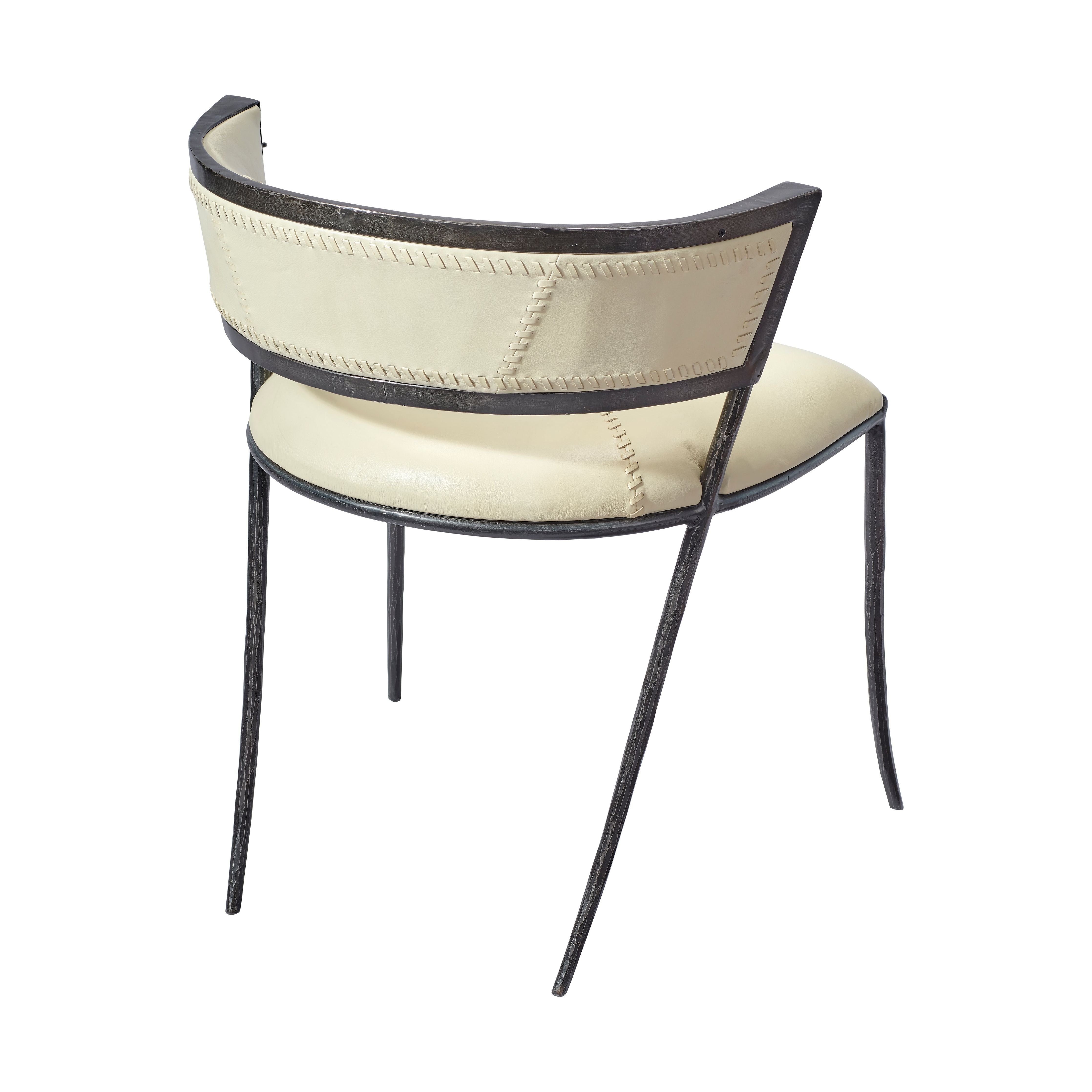 Nevado Leather Chair by Jamie Young