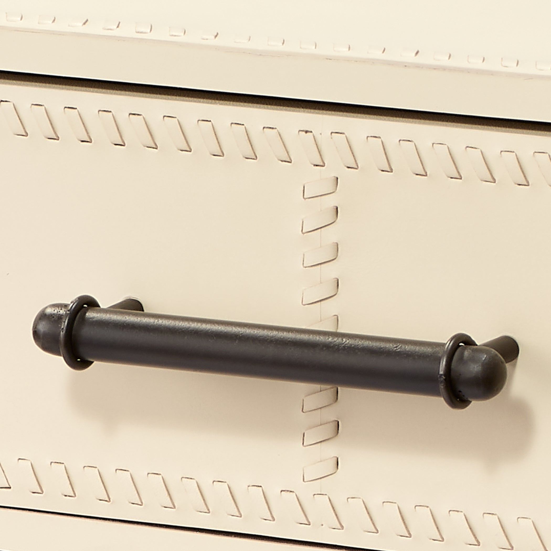 Nevado Leather Console Table by Jamie Young