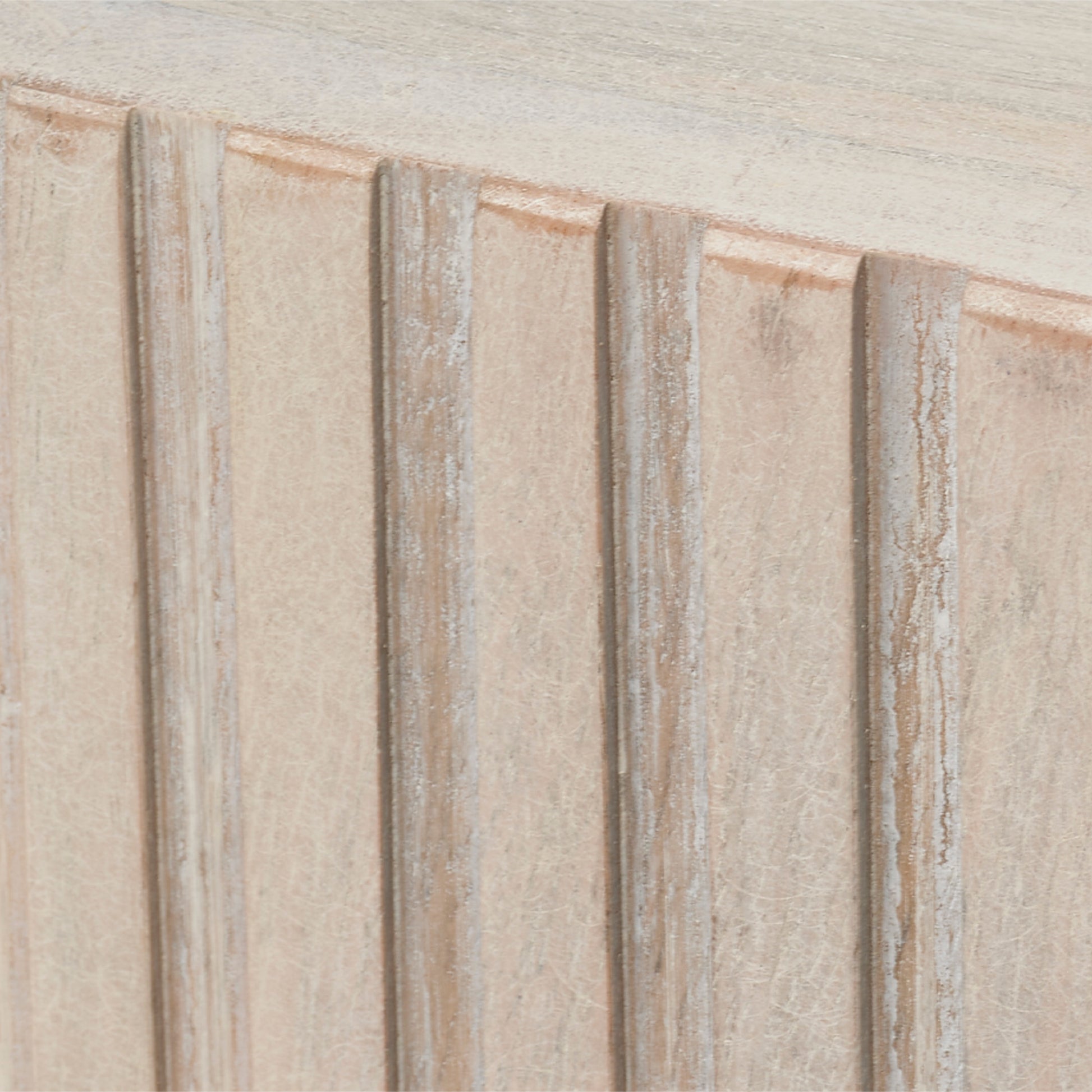 Notch Mango Wood Square Table by Jamie Young