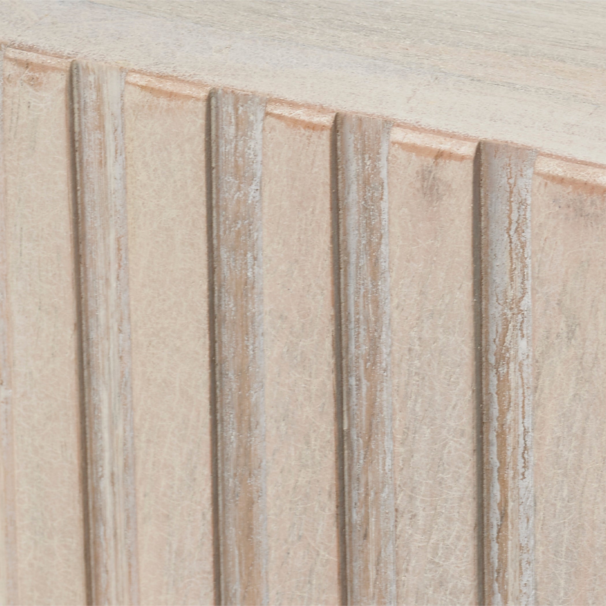 Notch Mango Wood Square Table by Jamie Young