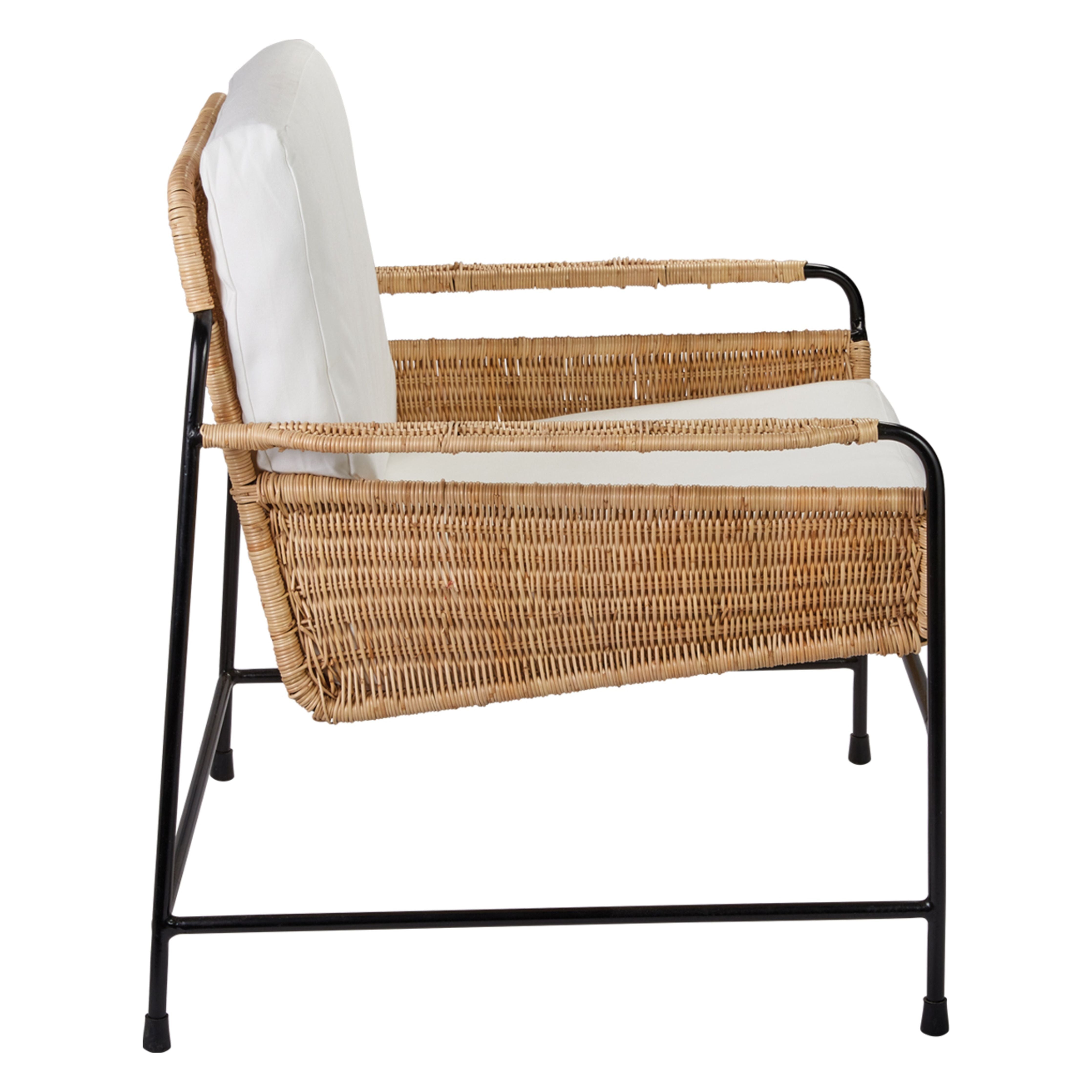 Palermo Rattan Lounge Chair by Jamie Young