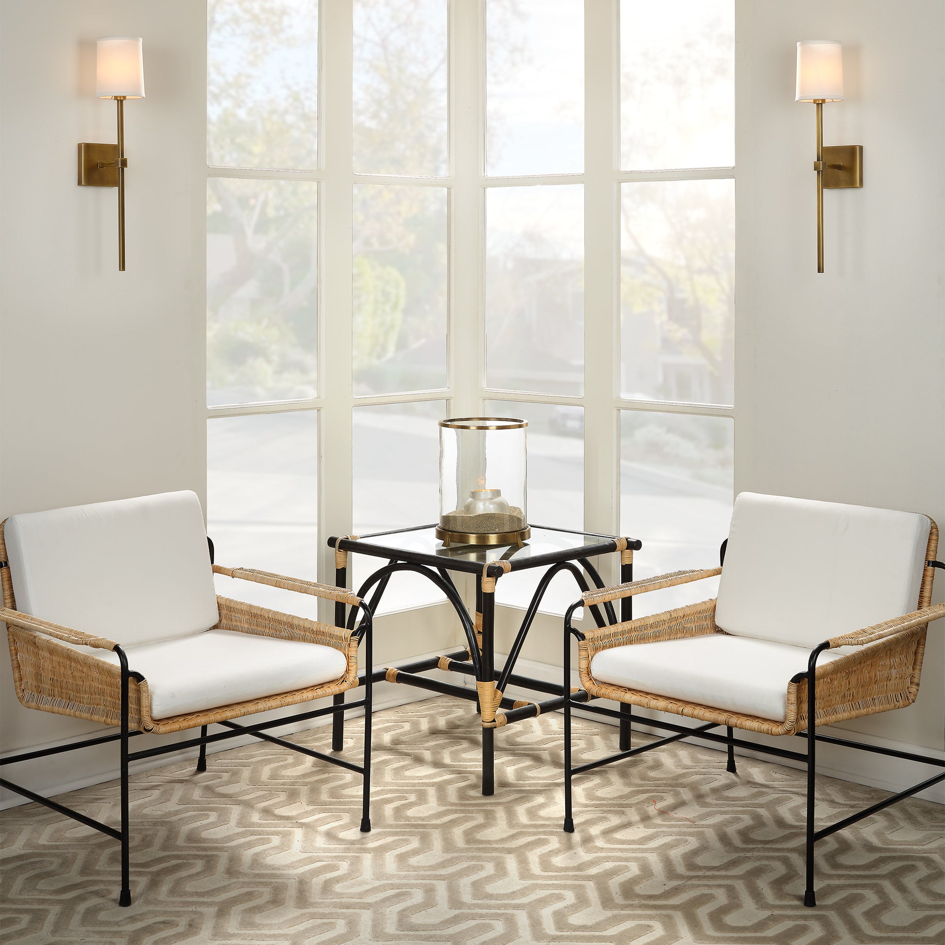 Palermo Rattan Lounge Chair by Jamie Young