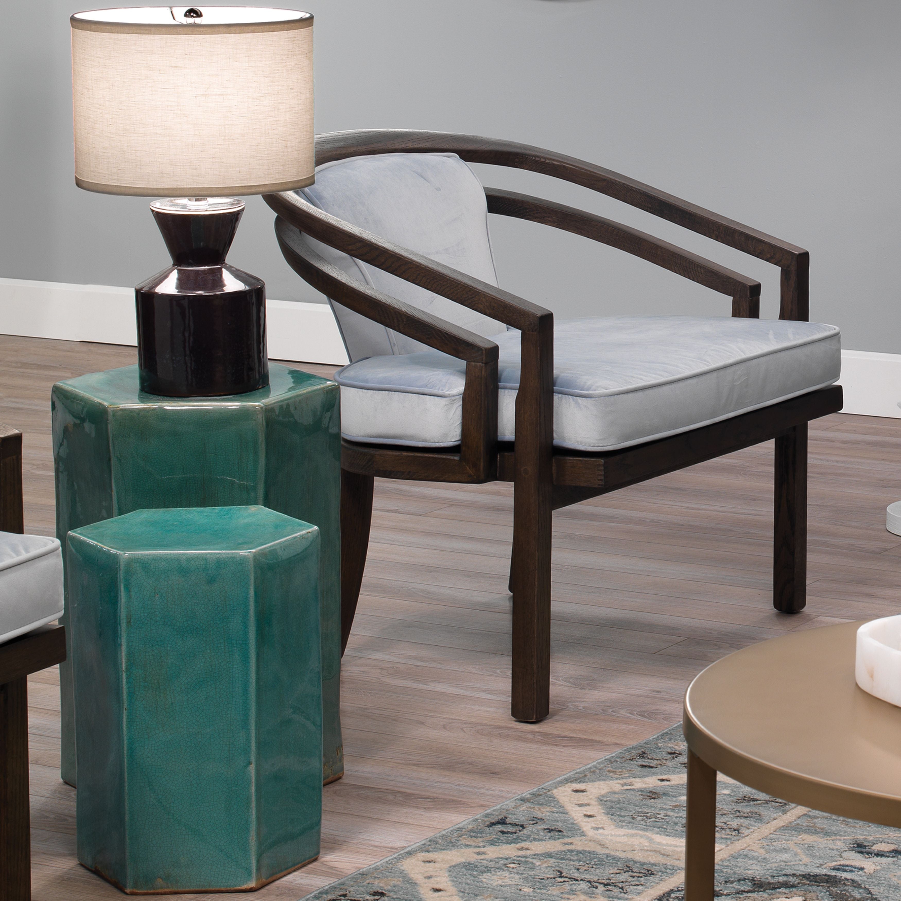 Porto Ceramic Indoor/Outdoor Side Table-Large by Jamie Young