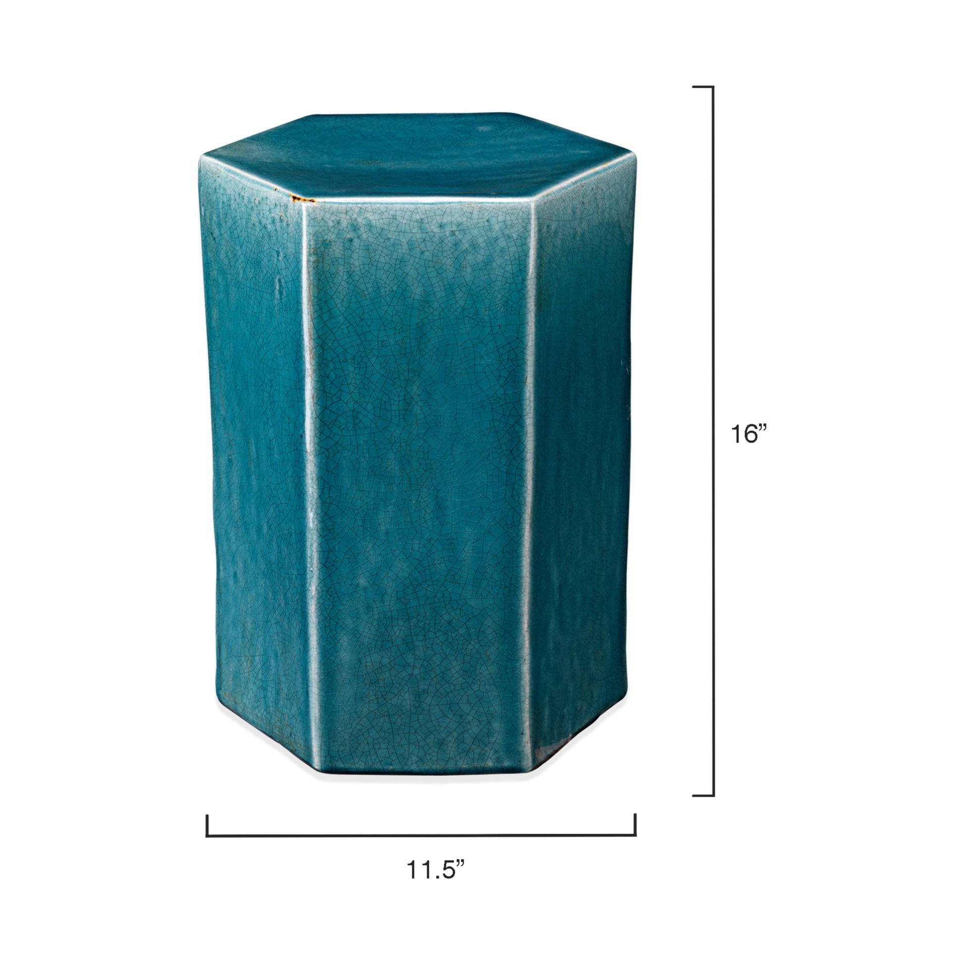Porto Ceramic Indoor/Outdoor Side Table-Small by Jamie Young