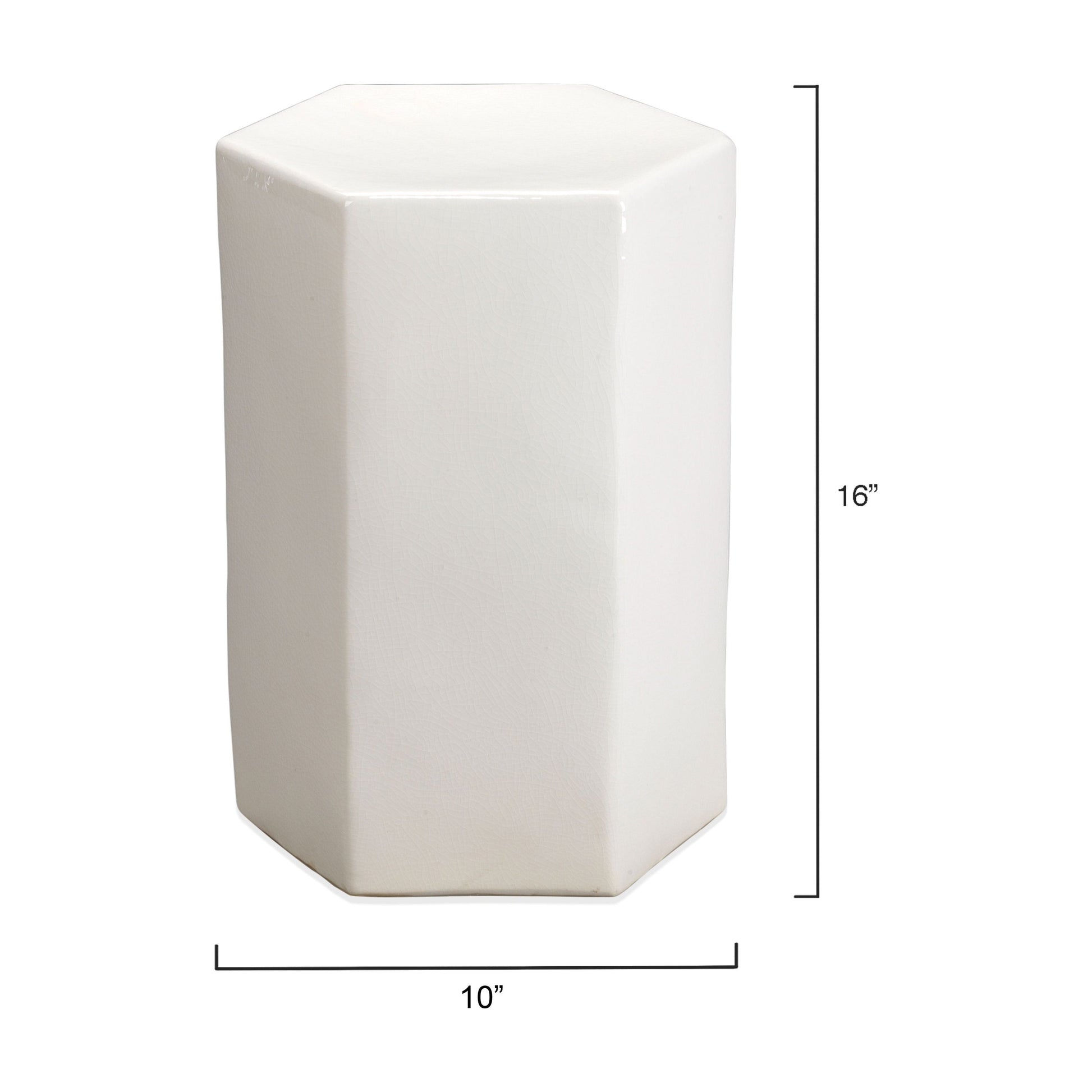 Porto Ceramic Indoor/Outdoor Side Table-Small by Jamie Young