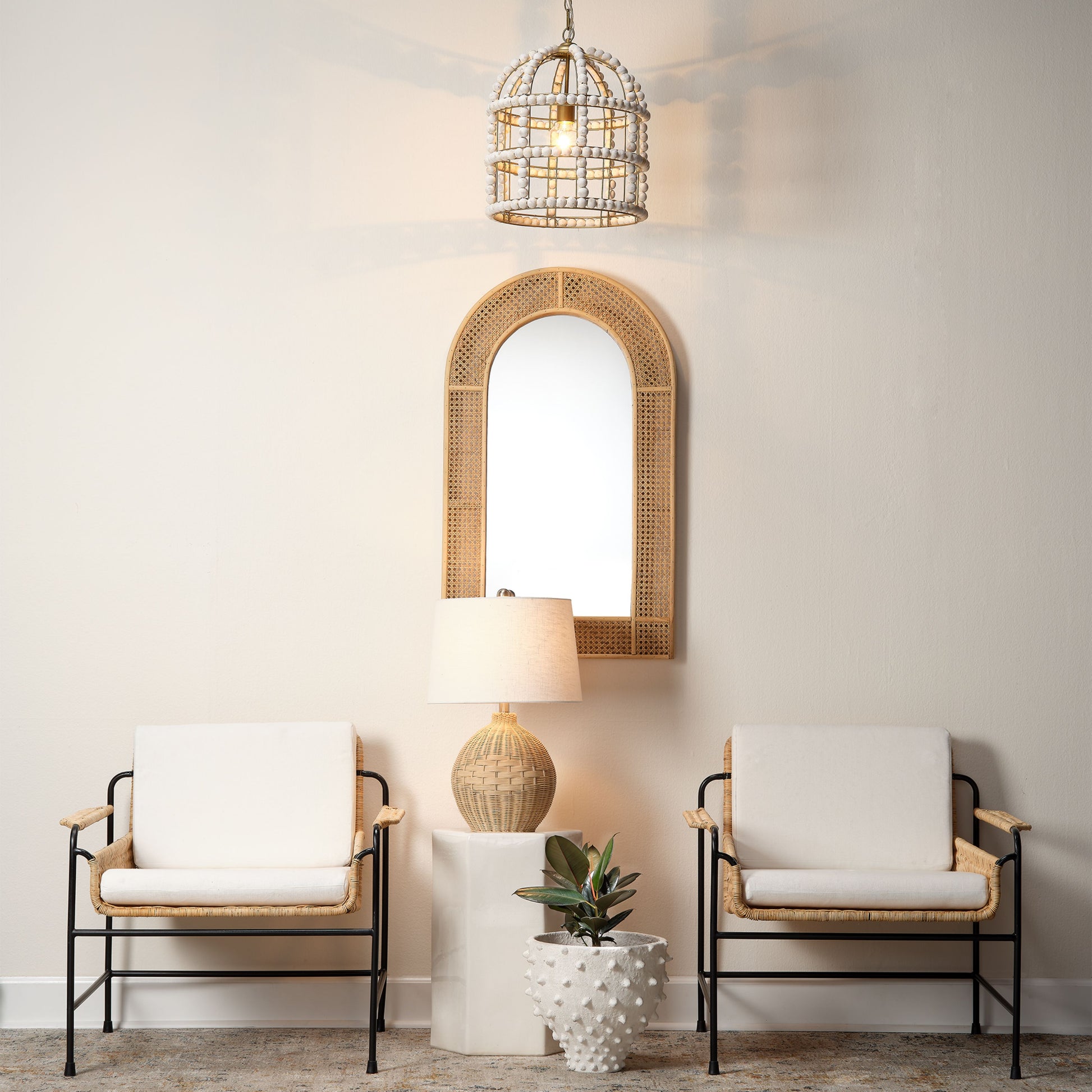 Porto Ceramic Indoor/Outdoor Side Table-Small by Jamie Young