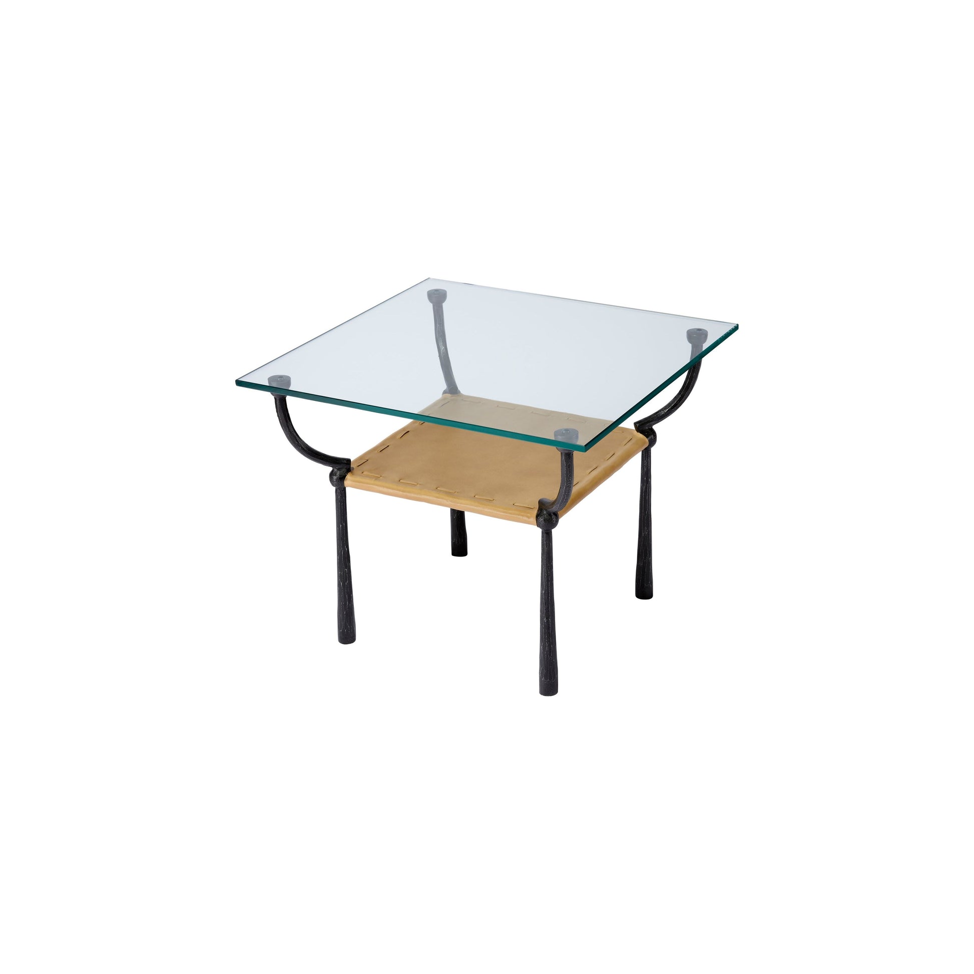 Renzo Iron Side Table by Jamie Young