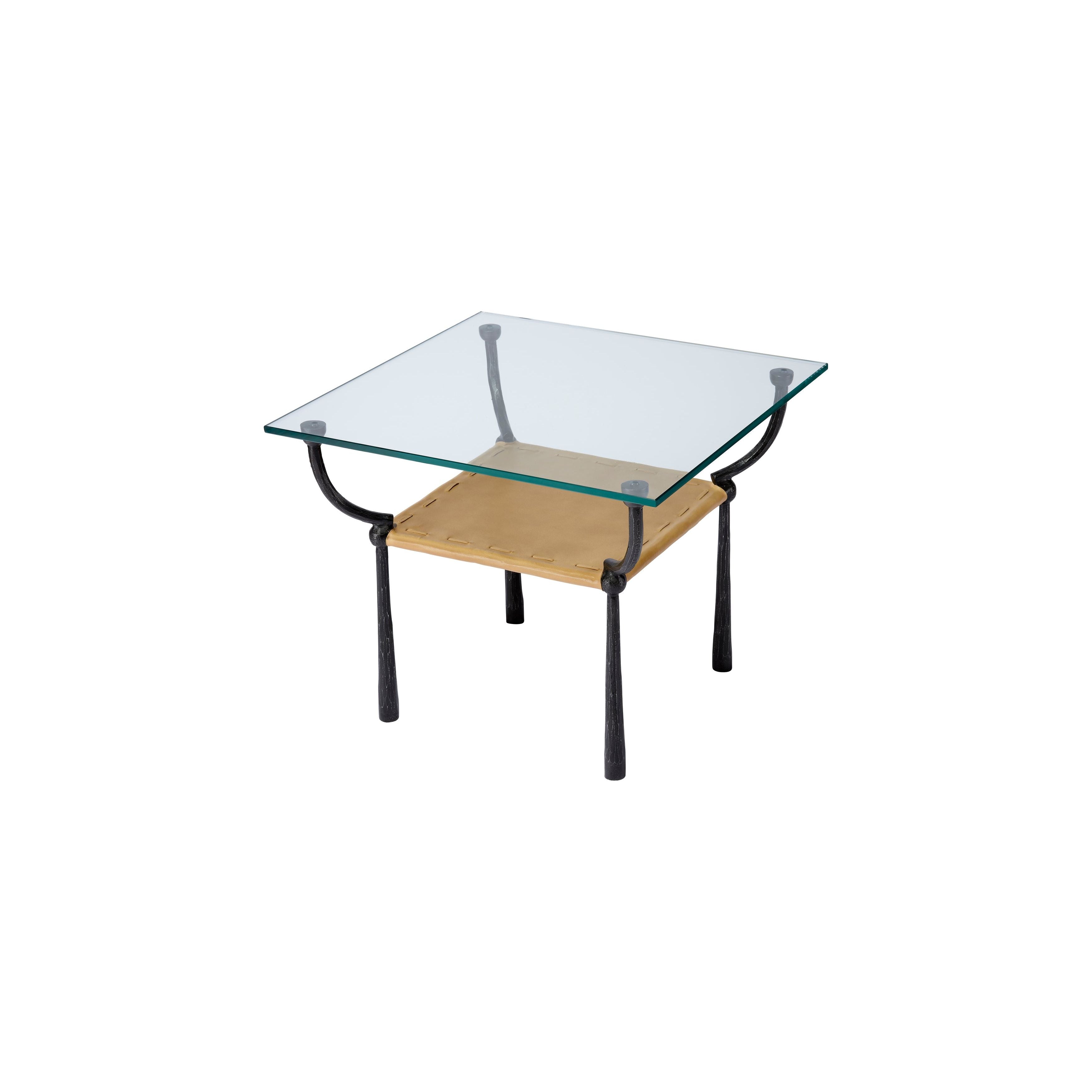 Renzo Iron Side Table by Jamie Young