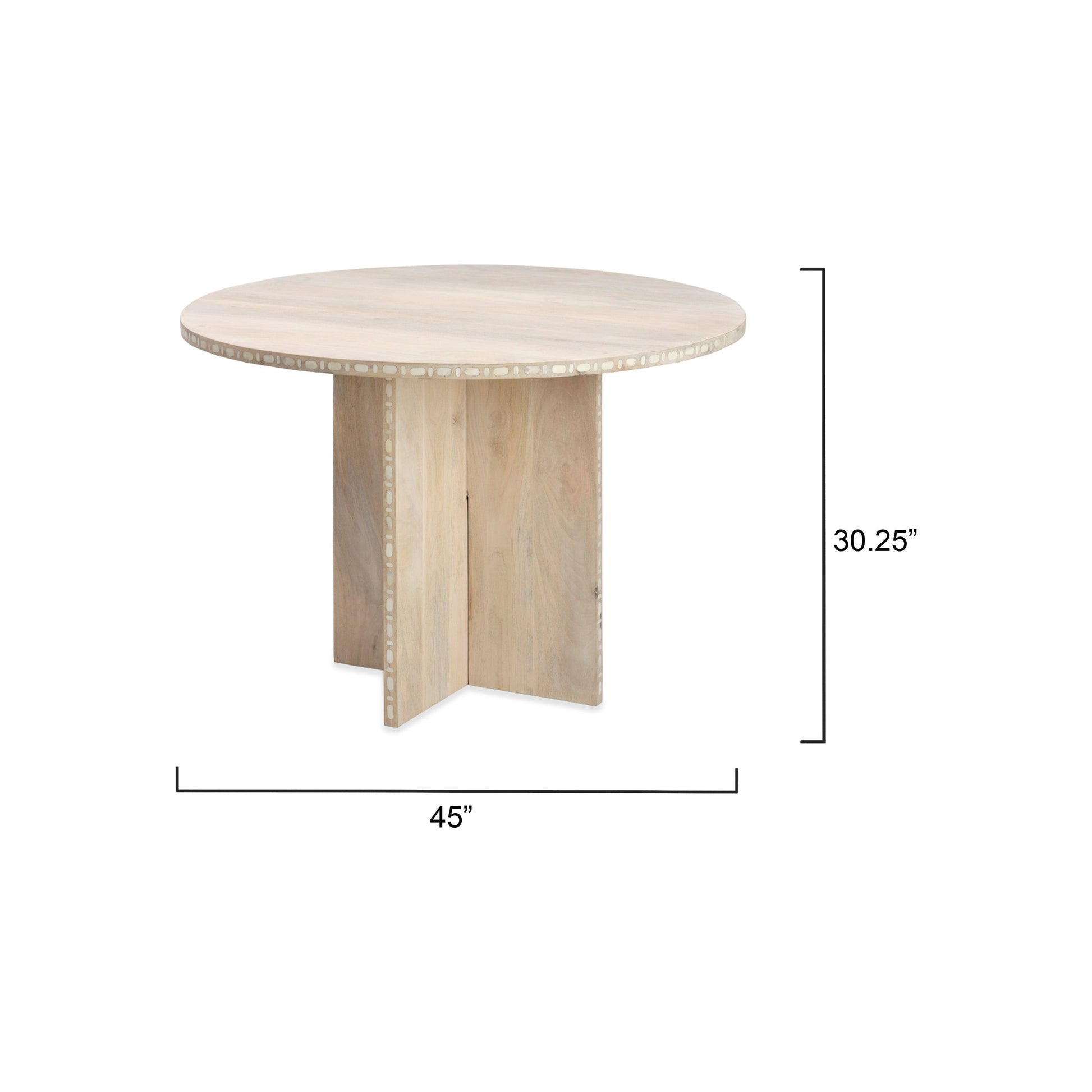 Sama Round Bistro Dining Table by Jamie Young