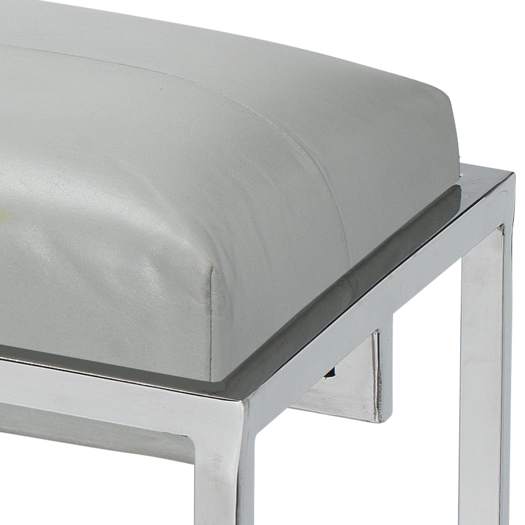 Shelby Hide Bench by Jamie Young