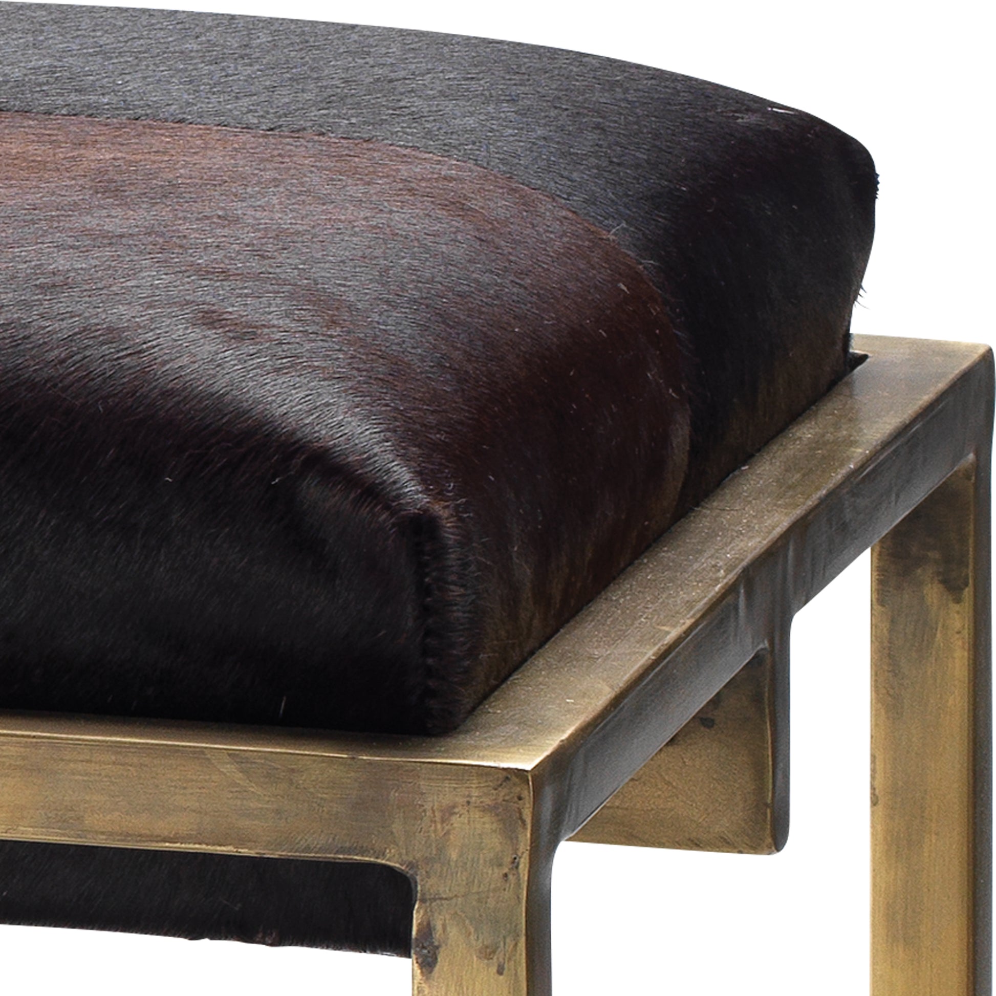 Shelby Hide Bench by Jamie Young