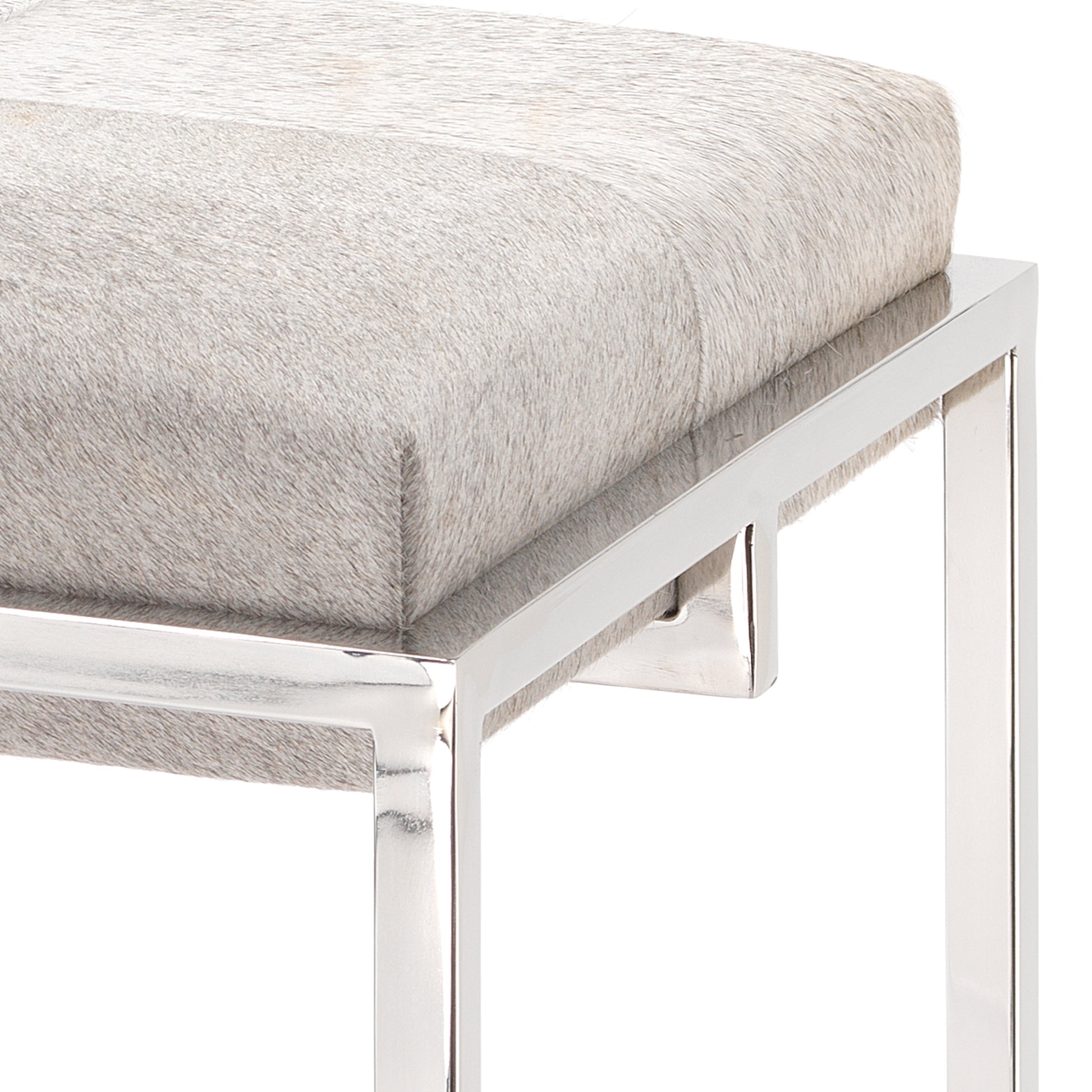 Shelby Hide Counter Stool by Jamie Young