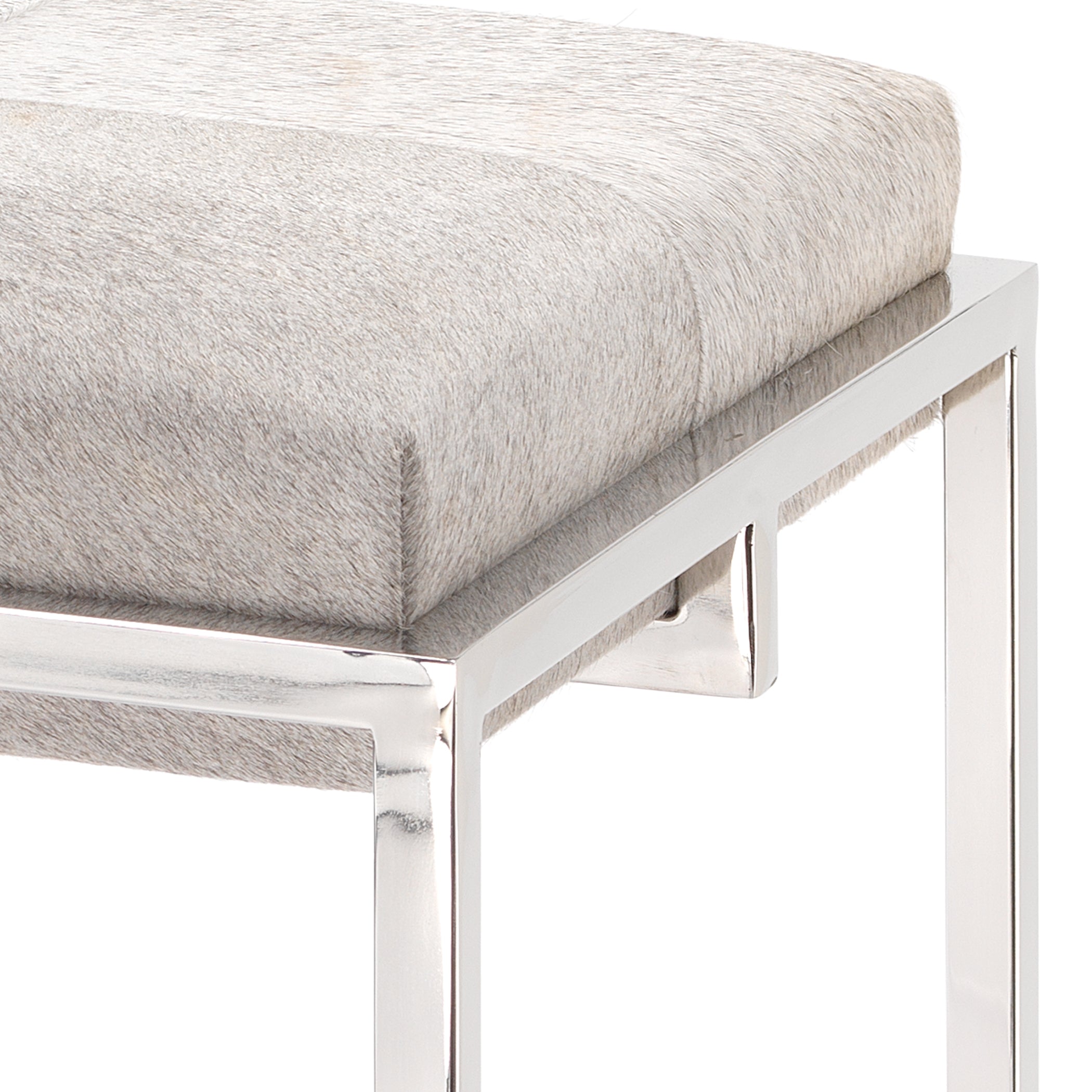 Shelby Hide Counter Stool by Jamie Young