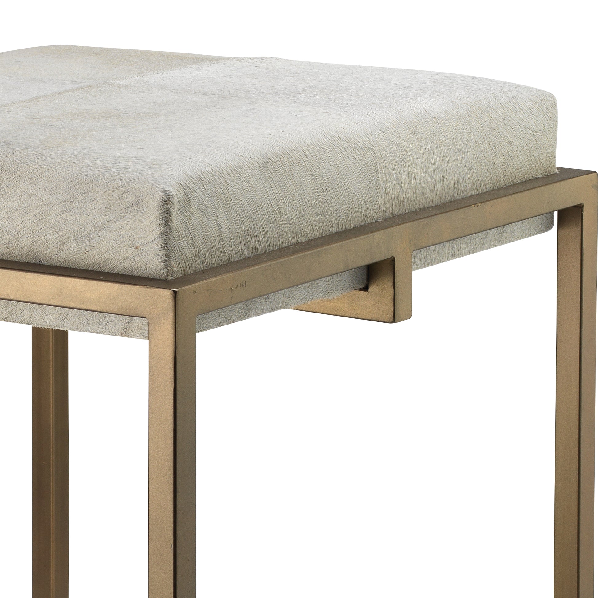 Shelby Hide Counter Stool by Jamie Young