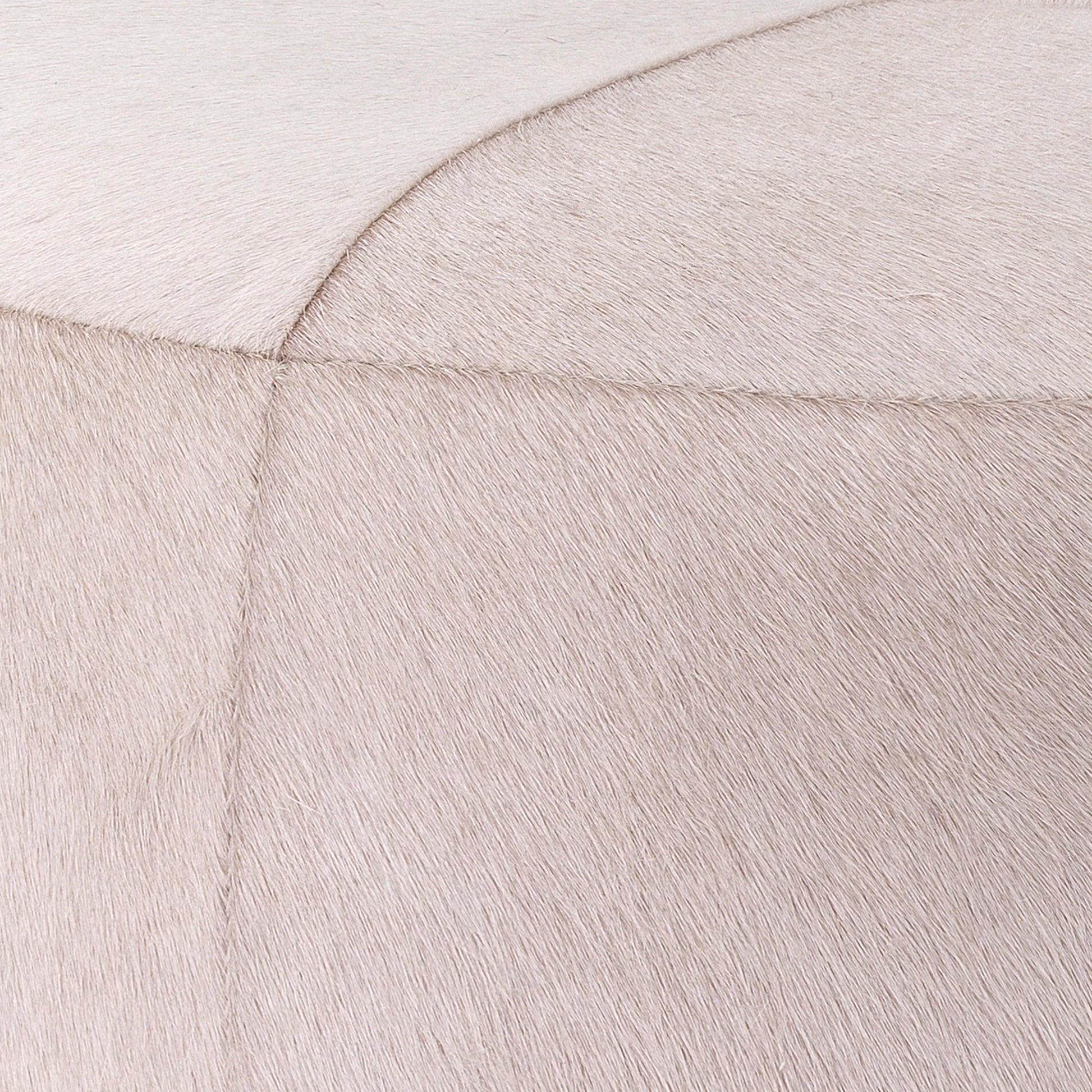 Thackery Hide On Roud Pouf by Jamie Young