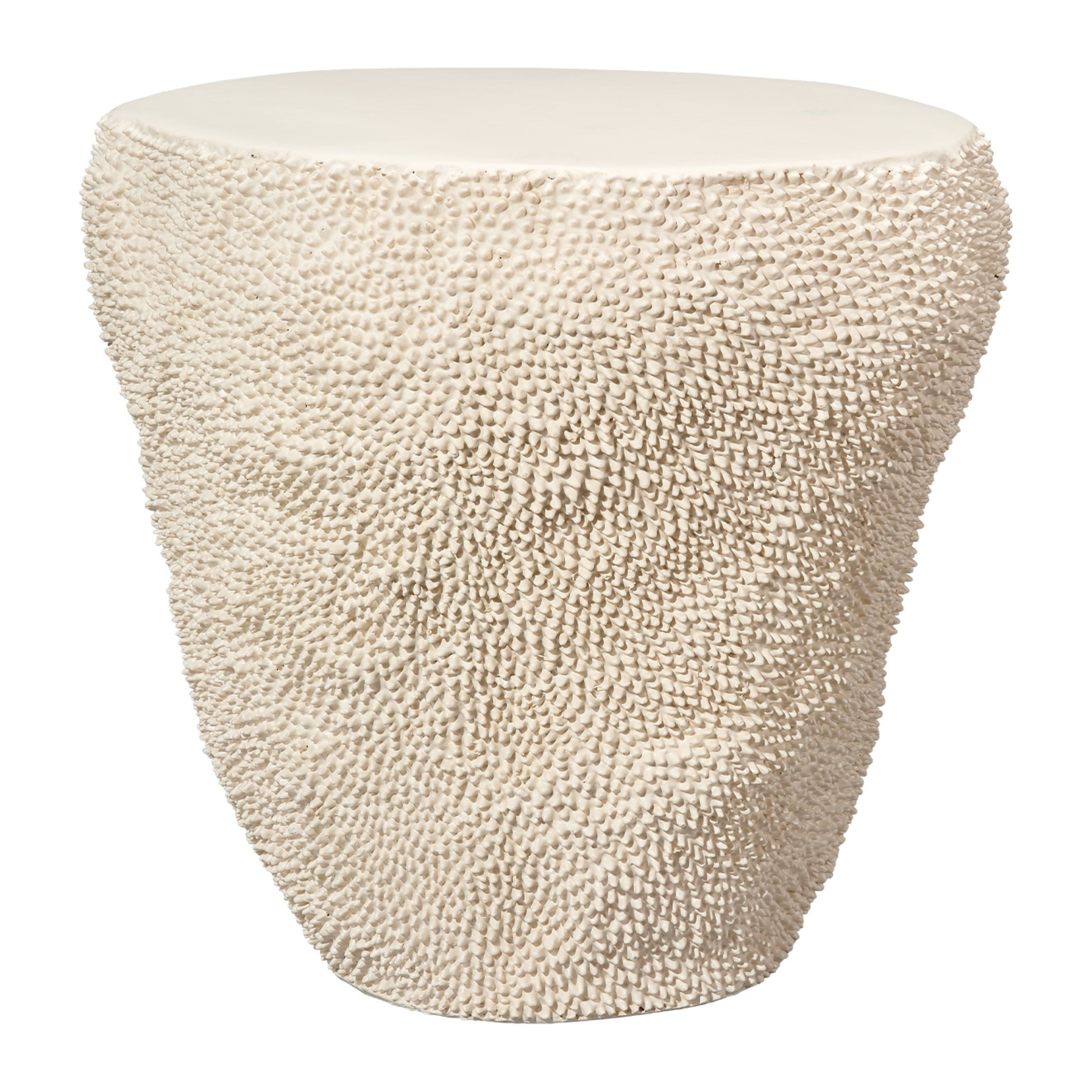 Uni Fiber Glass Indoor/Outdoor Side Table by Jamie Young