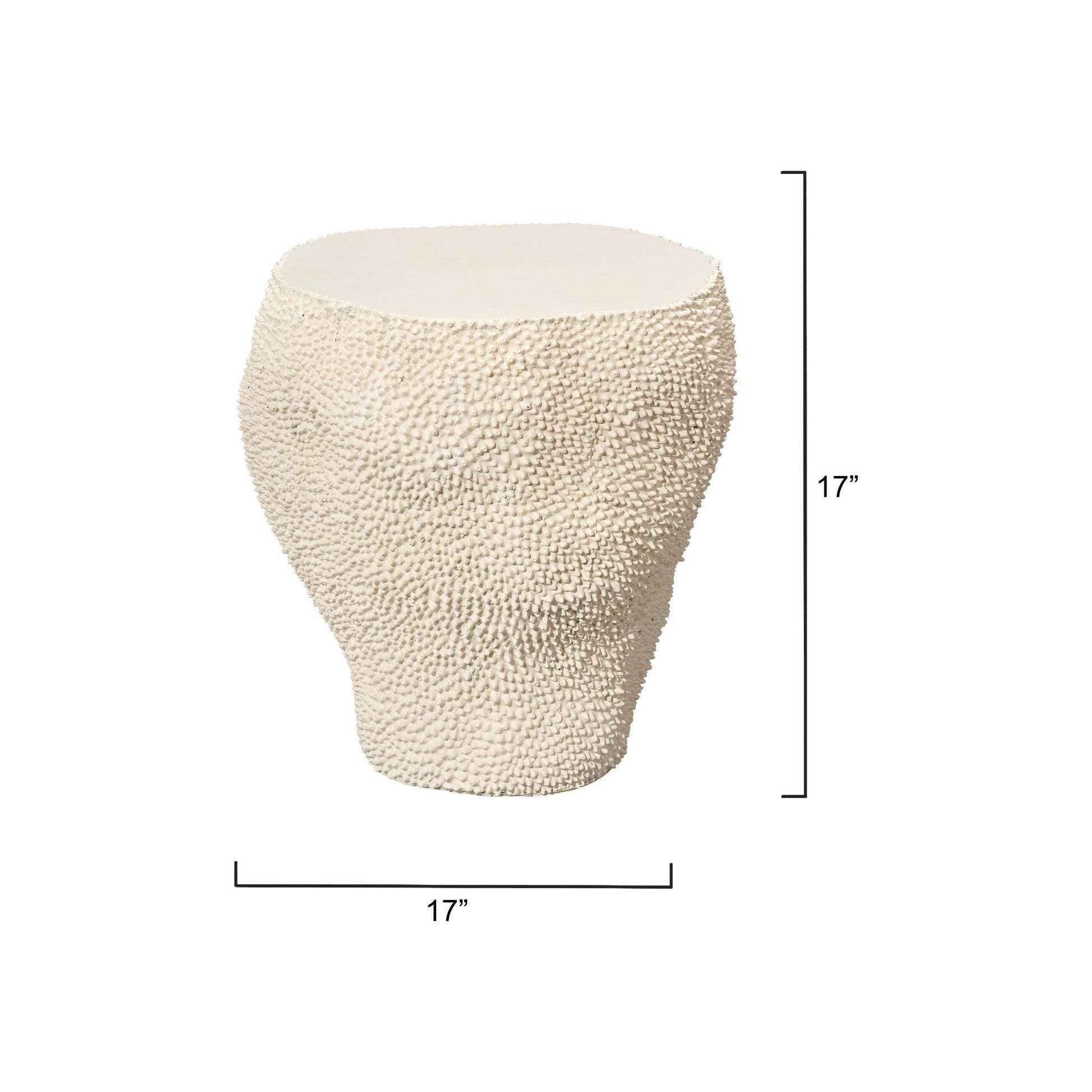 Uni Fiber Glass Indoor/Outdoor Side Table by Jamie Young