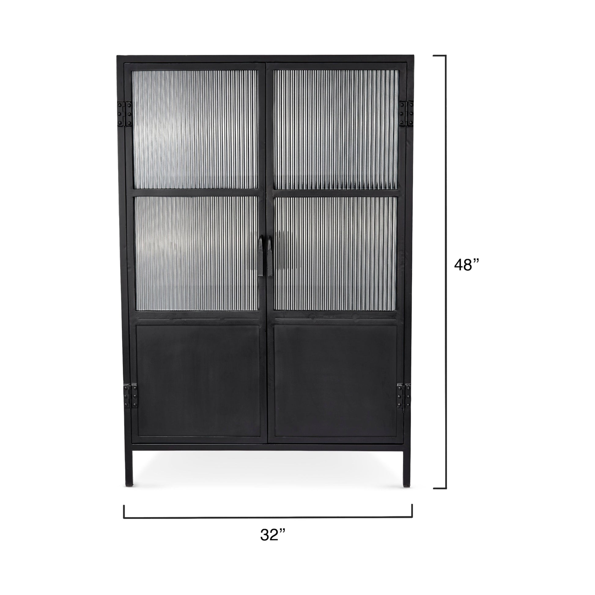Vitrino 2 Door Iron Dresser by Jamie Young