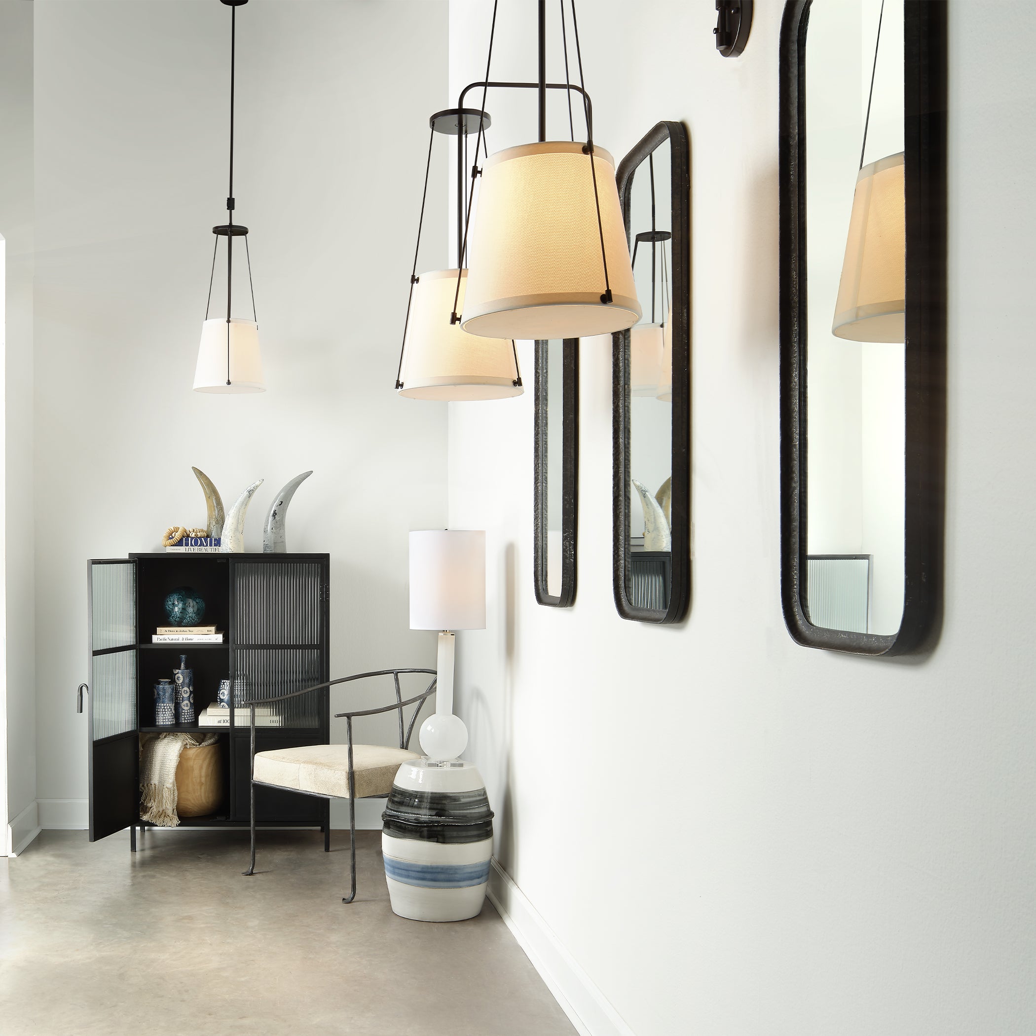 Vitrino 2 Door Iron Dresser by Jamie Young