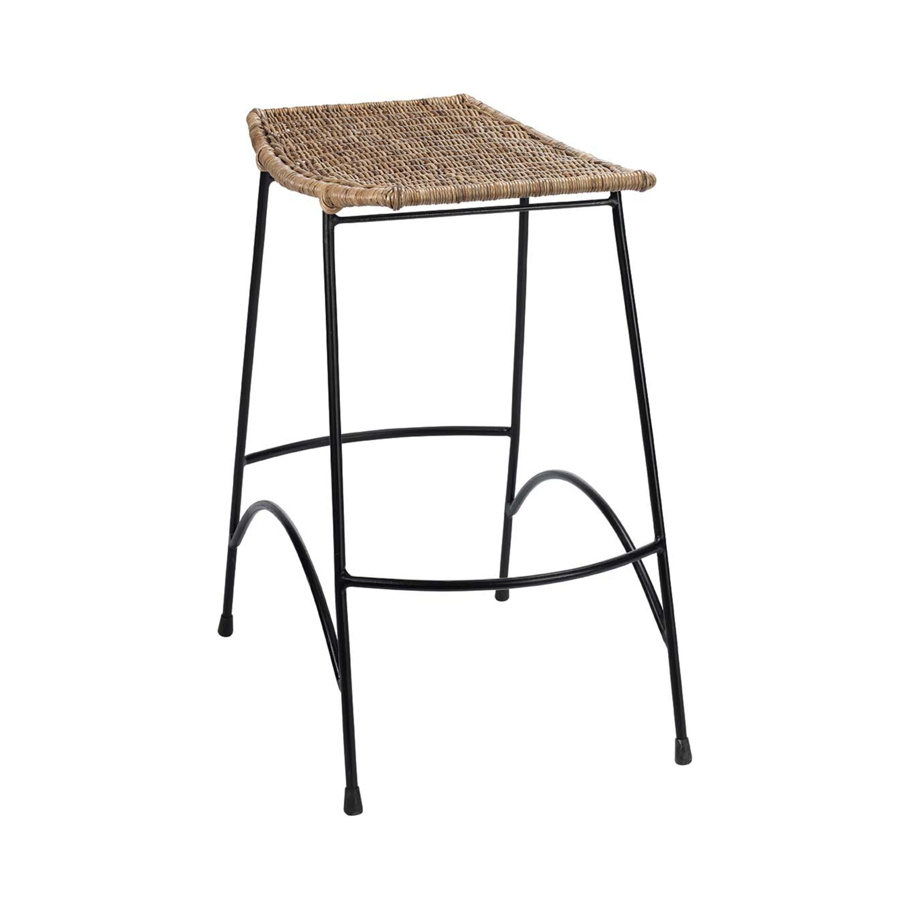Wing Rattan Counter Stool by Jamie Young