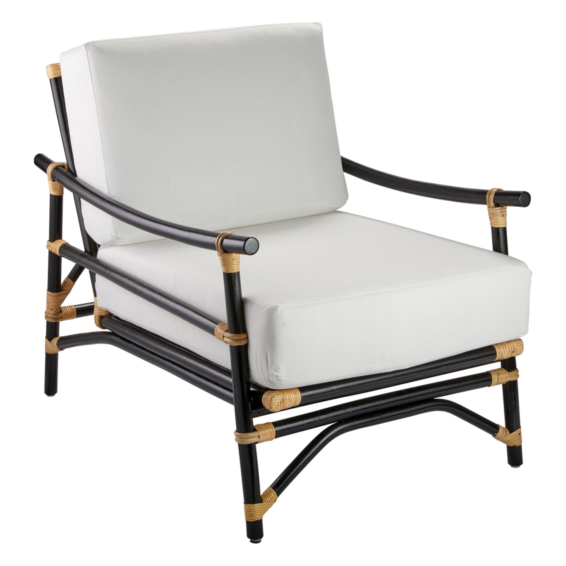 Xanadu Rattan Lounge Chair by Jamie Young