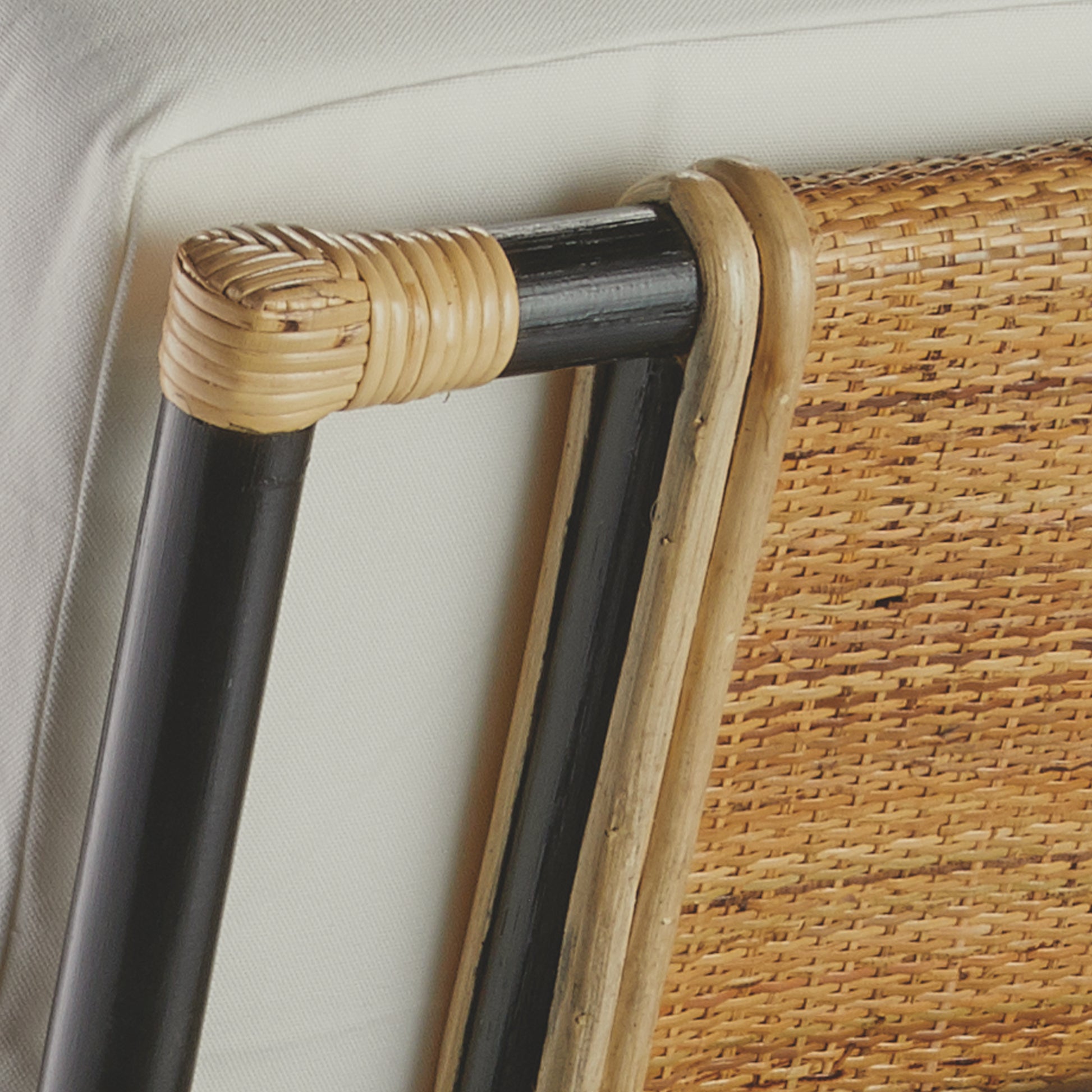 Xanadu Rattan Lounge Chair by Jamie Young