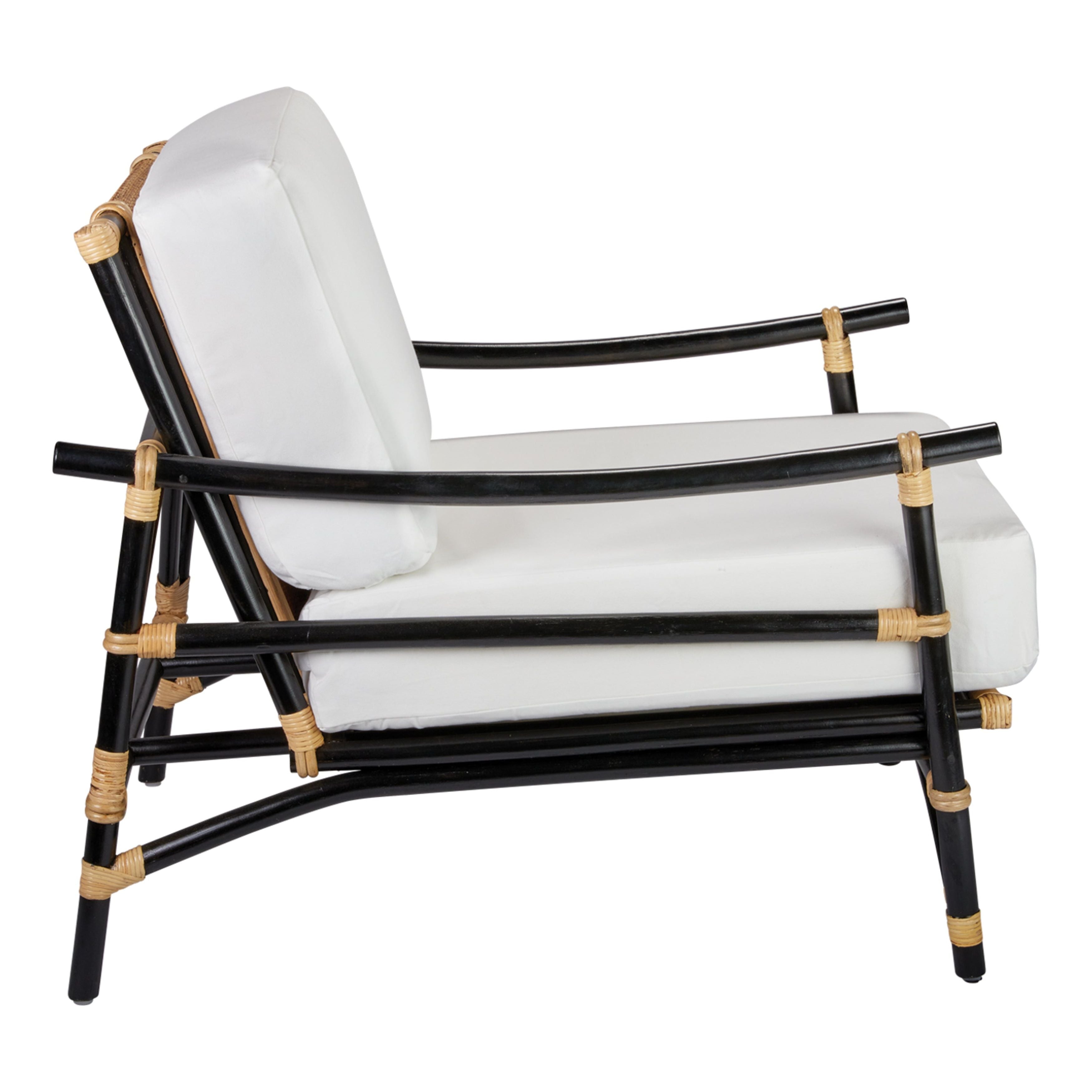 Xanadu Rattan Lounge Chair by Jamie Young