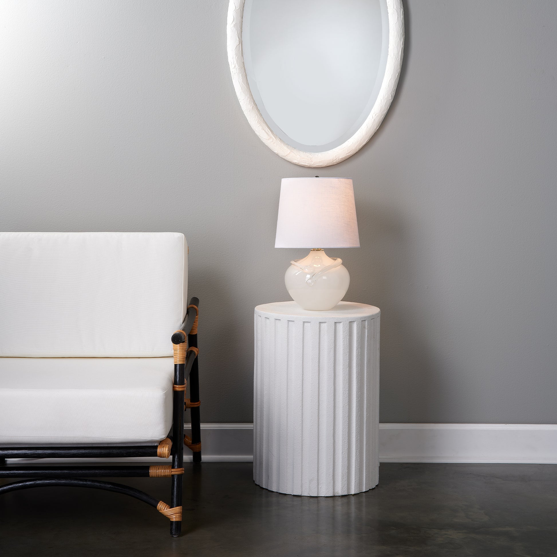 Xanadu Rattan Lounge Chair by Jamie Young