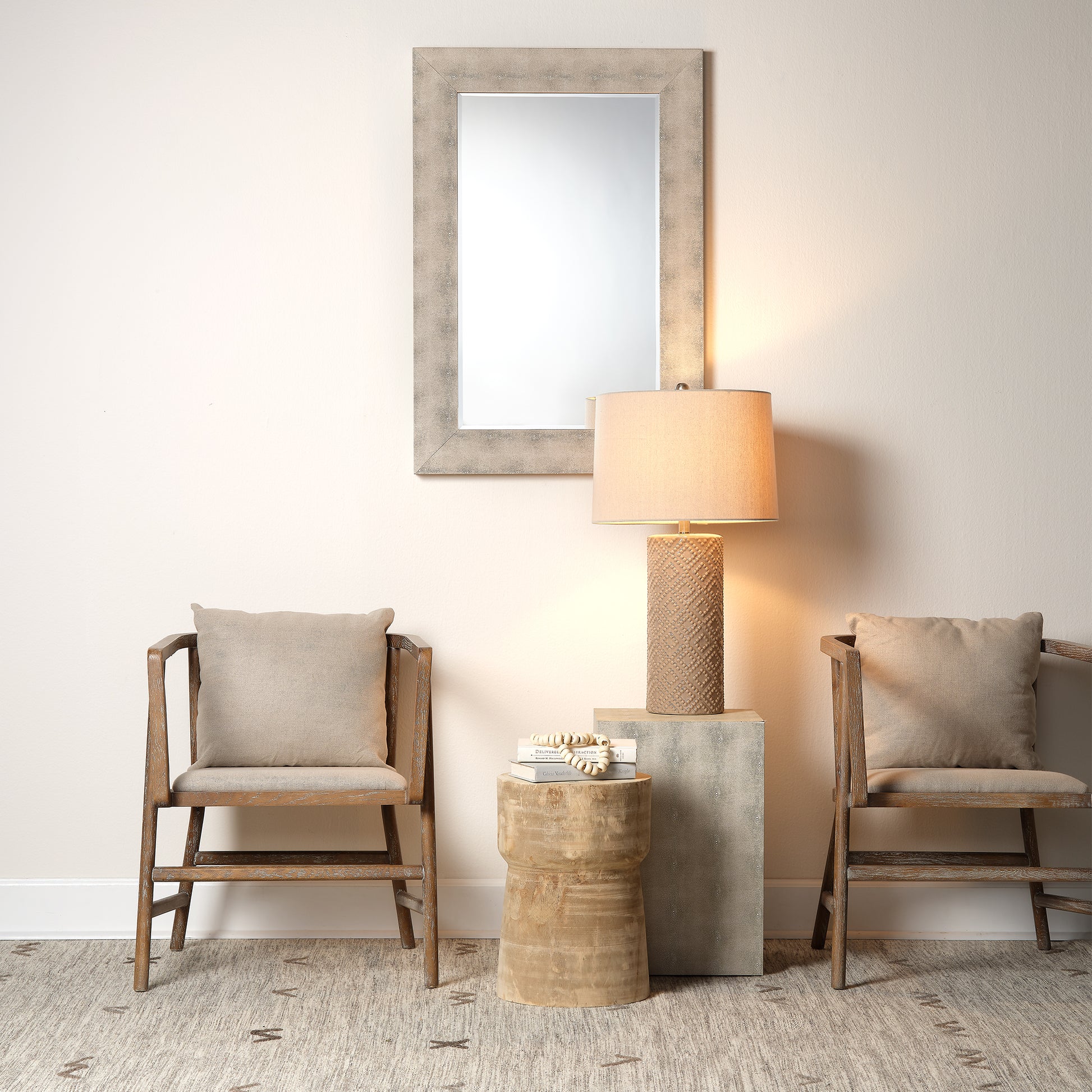 Yucca Wood Side Table by Jamie Young
