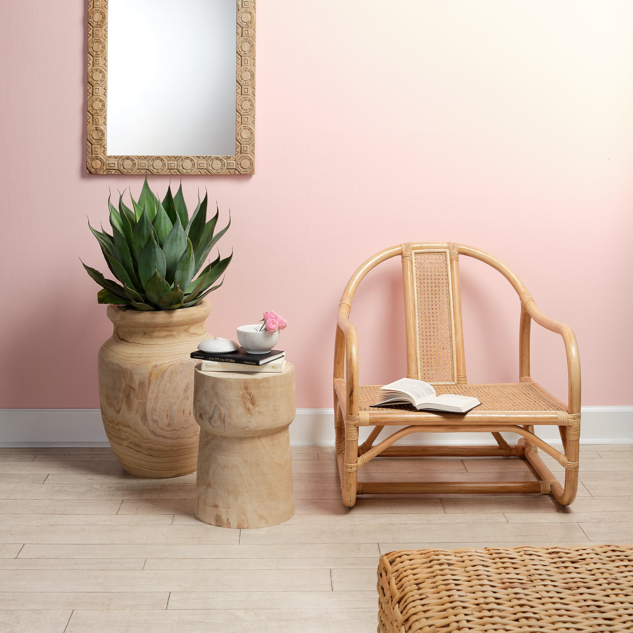 Yucca Wood Side Table by Jamie Young