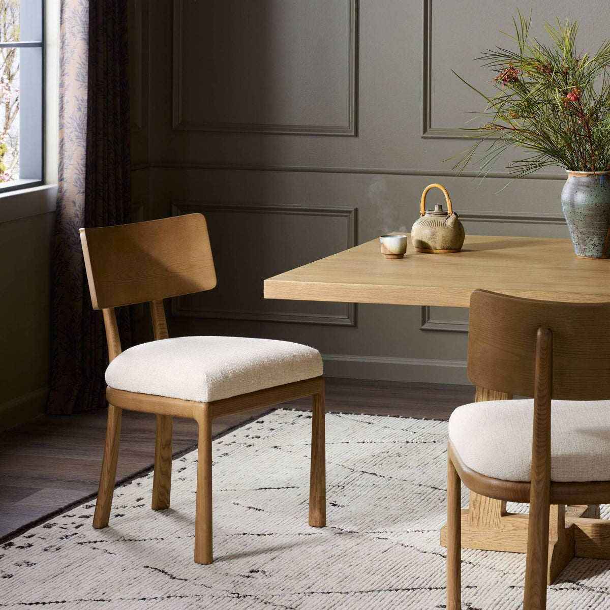 Terrance Dining Chair – Thames Cream | Four Hands
