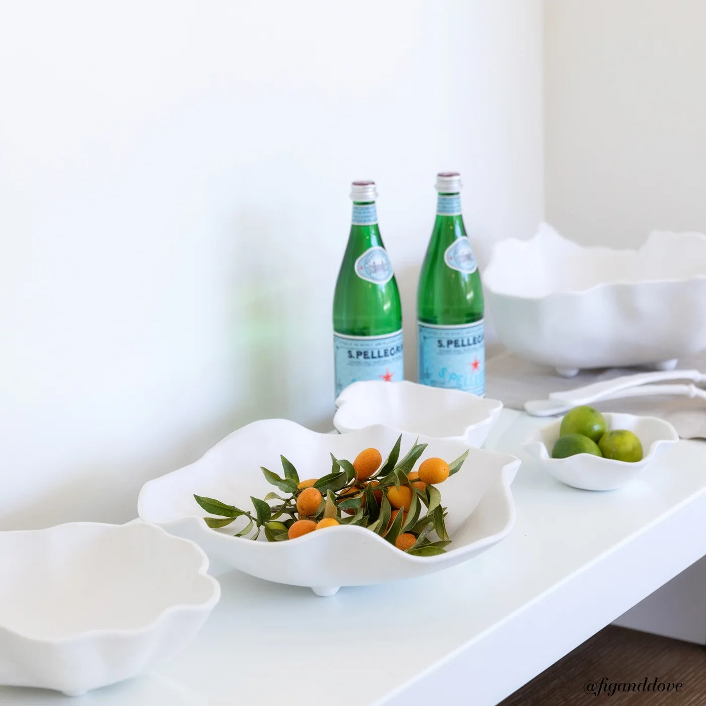 VIDA Nube Small Bowl – White by Beatriz Ball