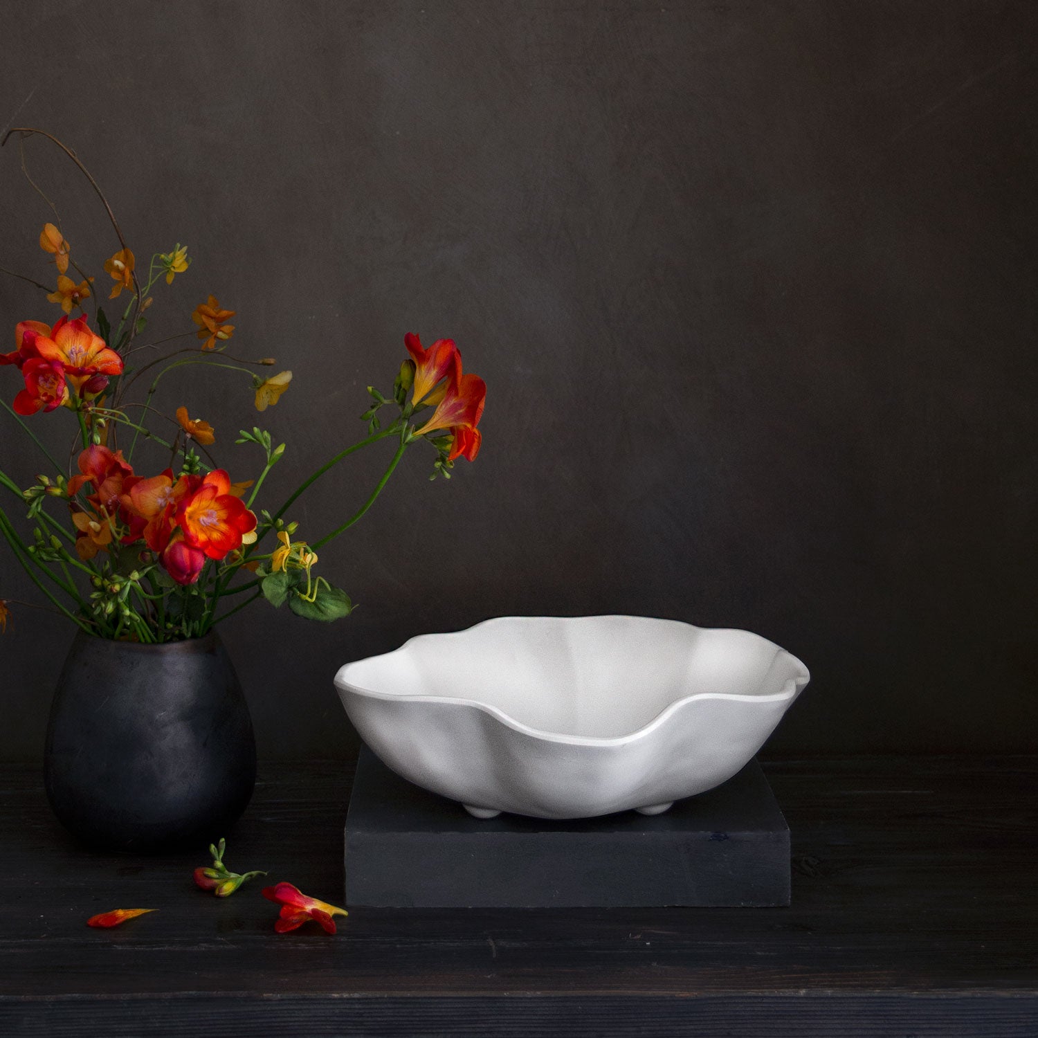 VIDA Nube Medium Bowl – White by Beatriz Ball