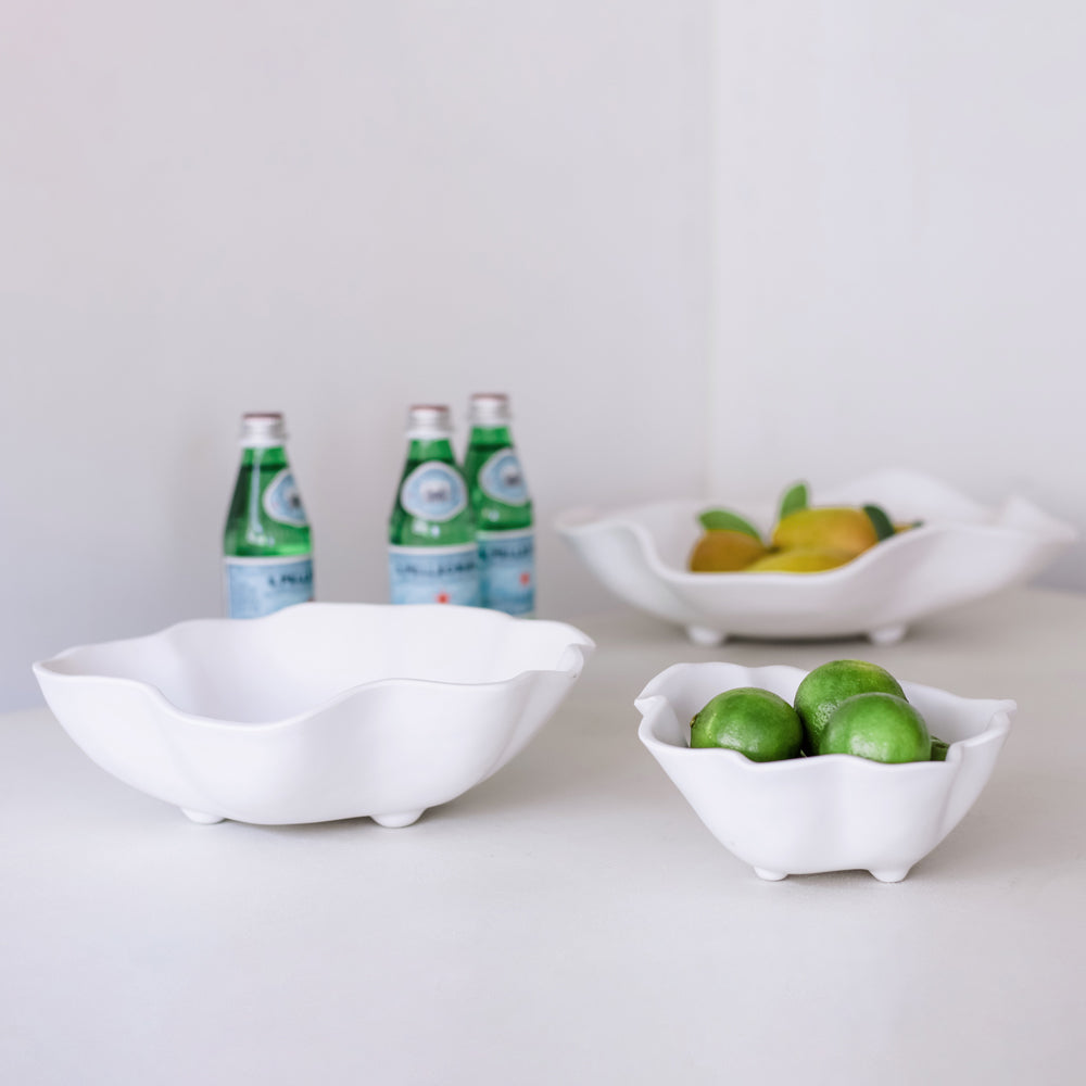 VIDA Nube Medium Bowl – White by Beatriz Ball