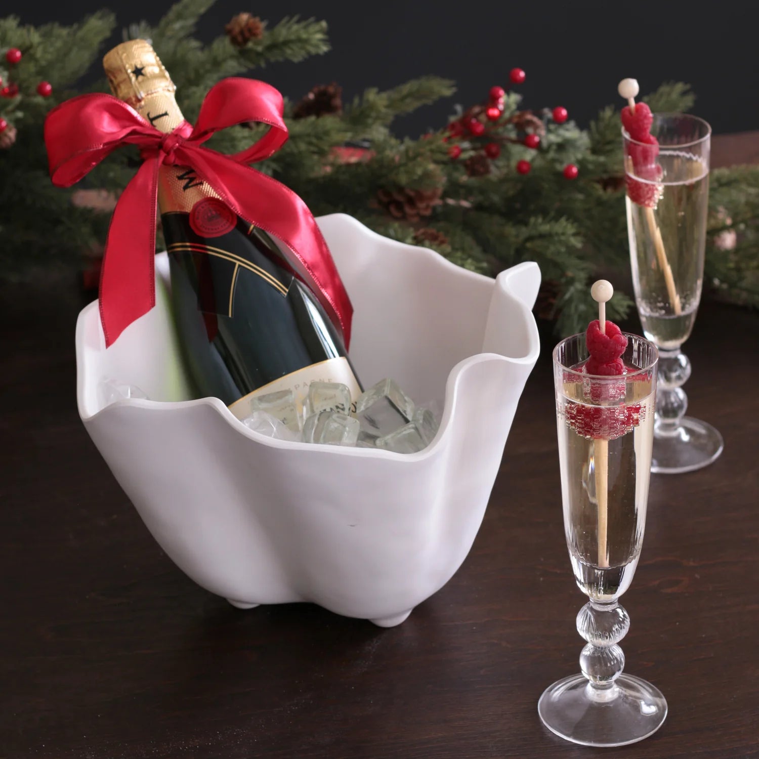 VIDA Nube Ice Bucket – White by Beatriz Ball