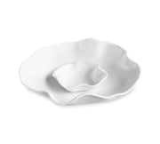 VIDA Nube Bowl with Dip – White by Beatriz Ball
