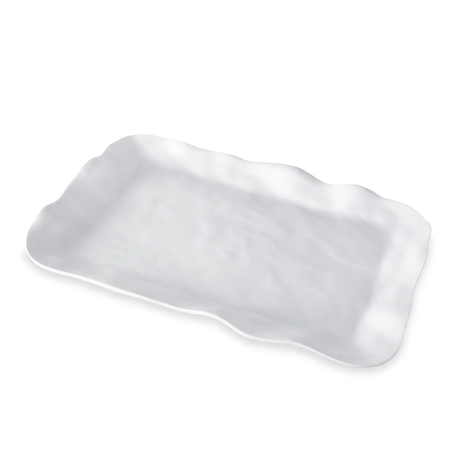 VIDA Nube Extra Large Rectangular Tray - White by Beatriz Ball