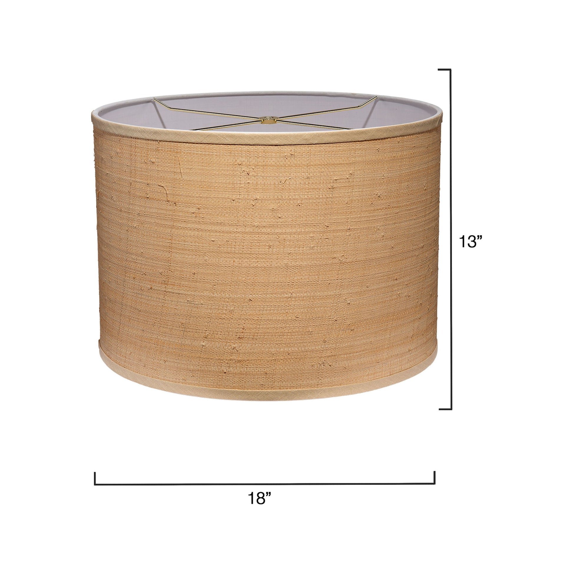 Drum Raffia Shade, Large by Jamie Young