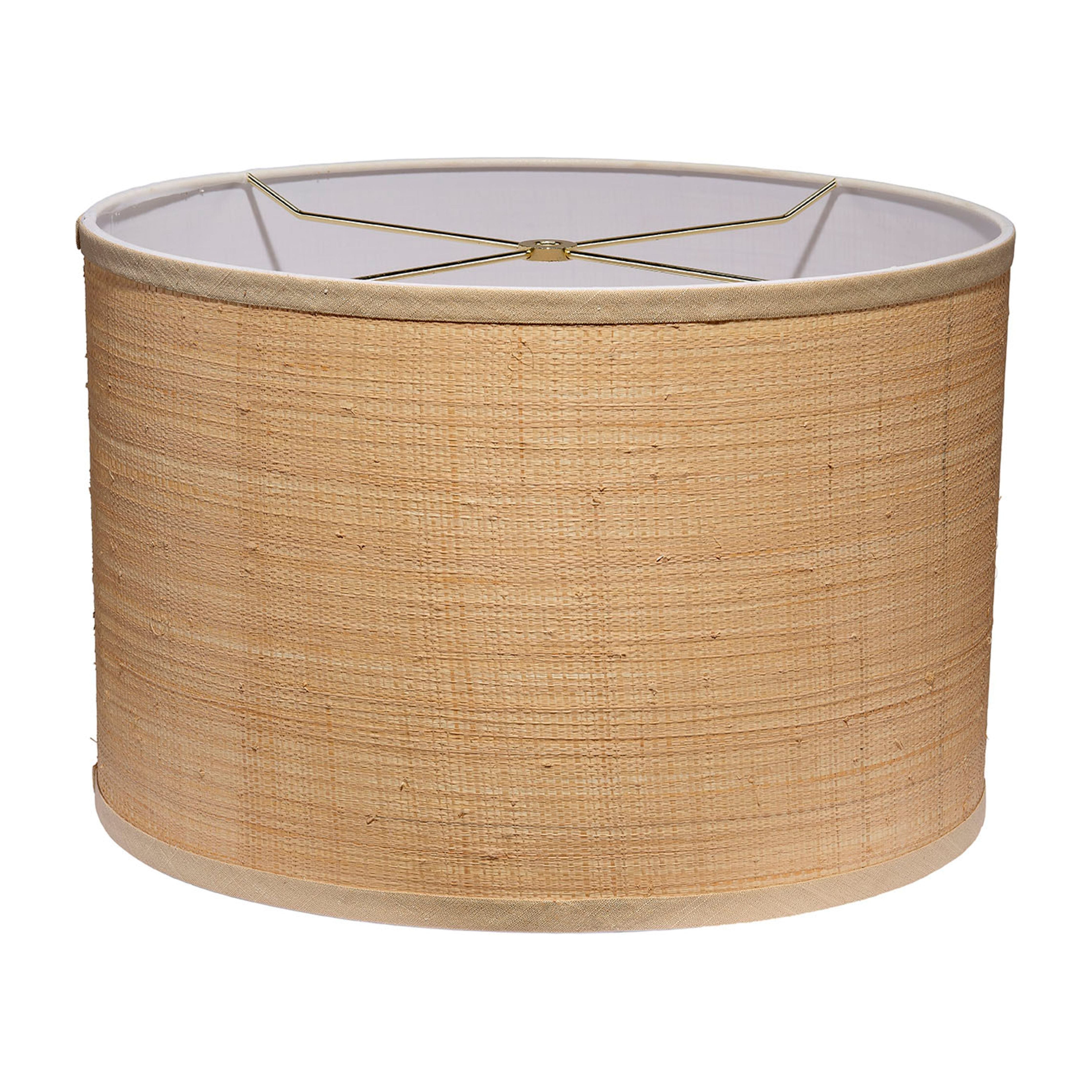 Drum Raffia Shade, Medium by Jamie Young