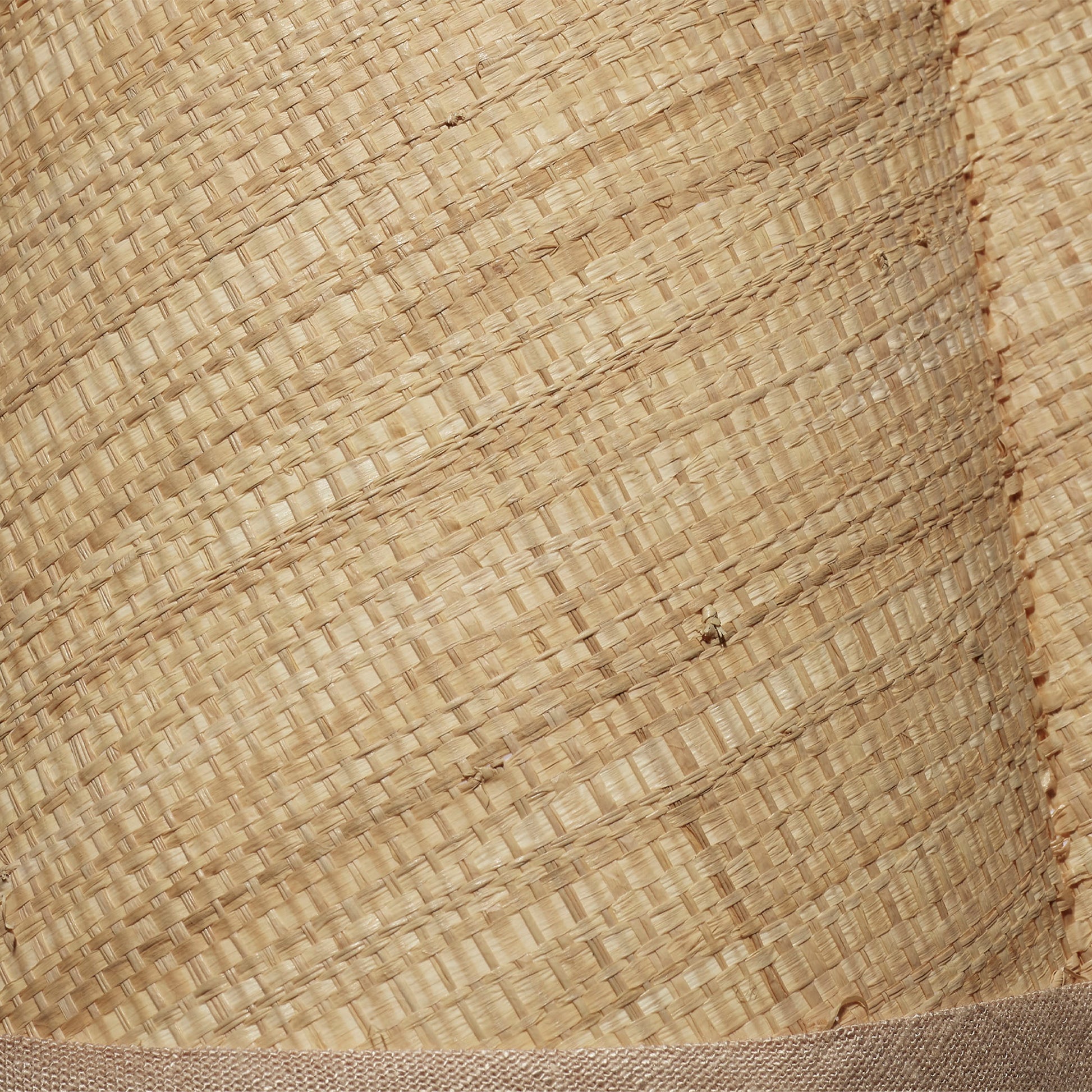 Scalloped Raffia Lamp Shade, Small by Jamie Young