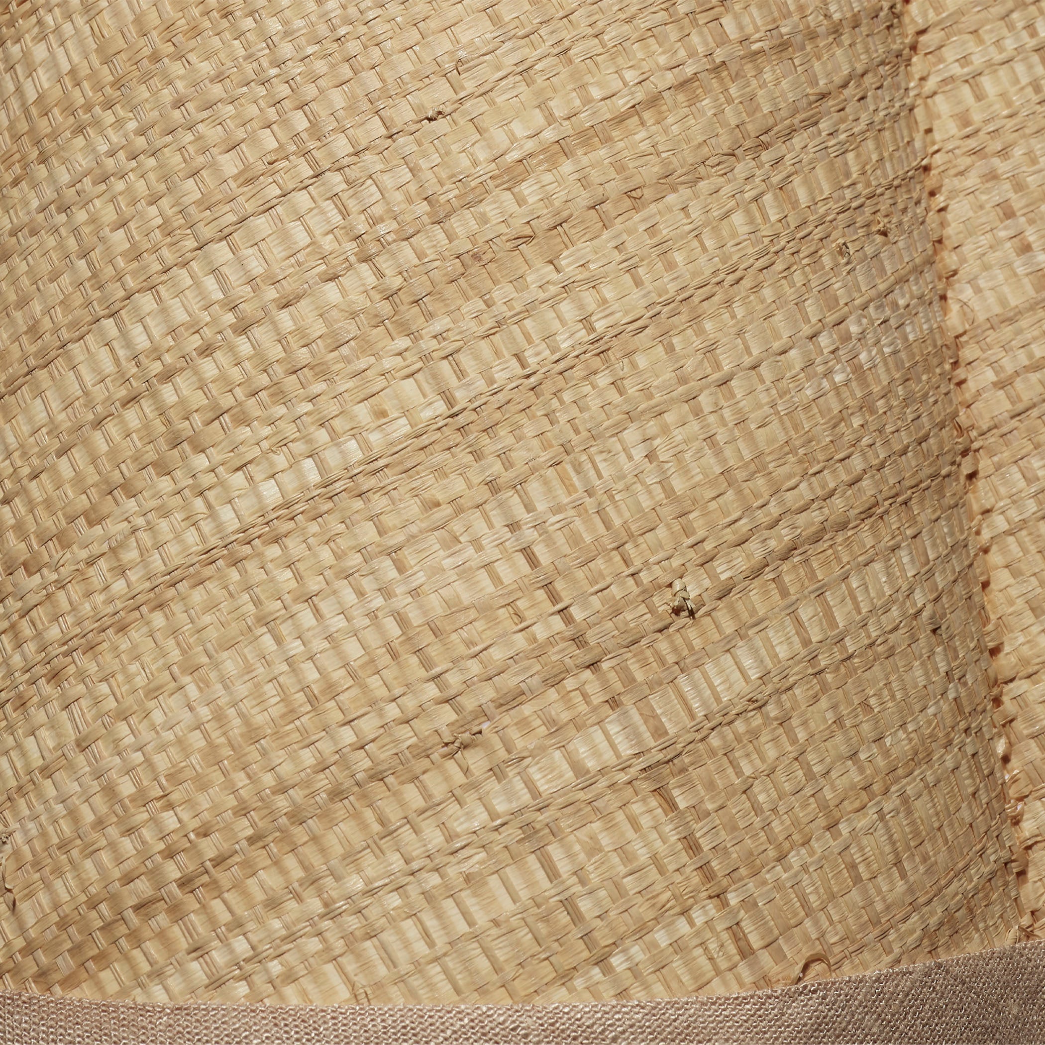 Scalloped Raffia Lamp Shade, Small by Jamie Young