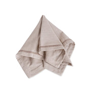 LINENS Velluto Napkins with Border, Set of 4 – Beige | Beatriz Ball by Beatriz Ball