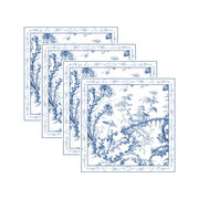 LINENS Chinoiserie Napkins 20" × 20", Set of 4 – Blue & White | Beatriz Ball by Beatriz Ball