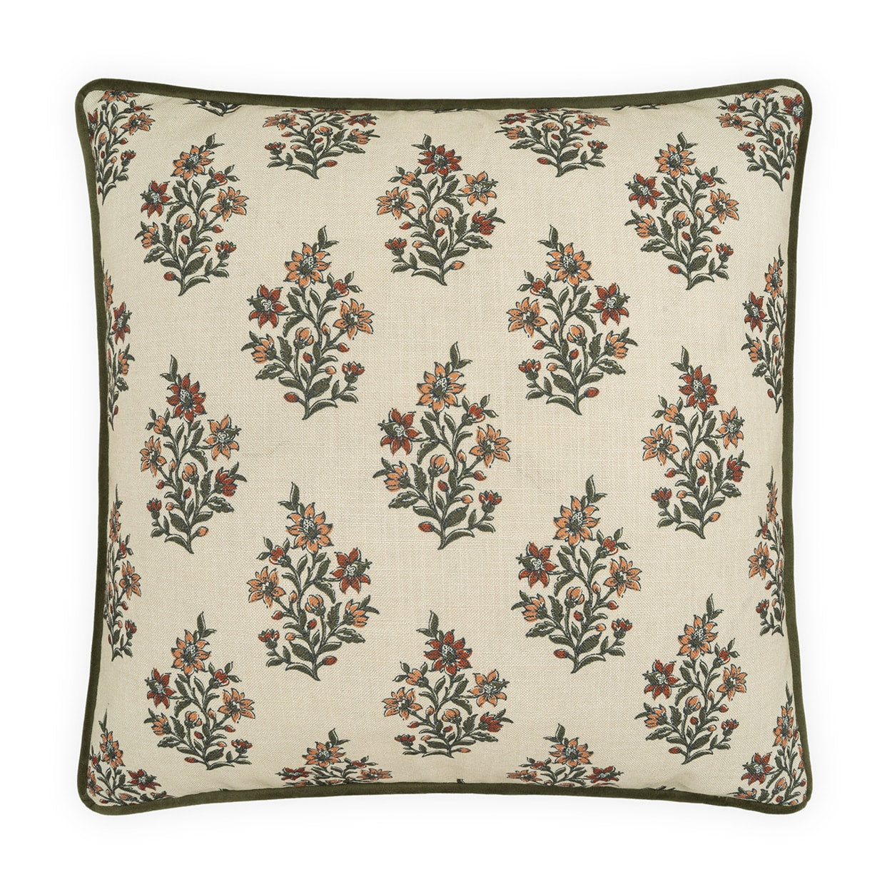 Floren Square Pillow – Apricot by DV KAP Home