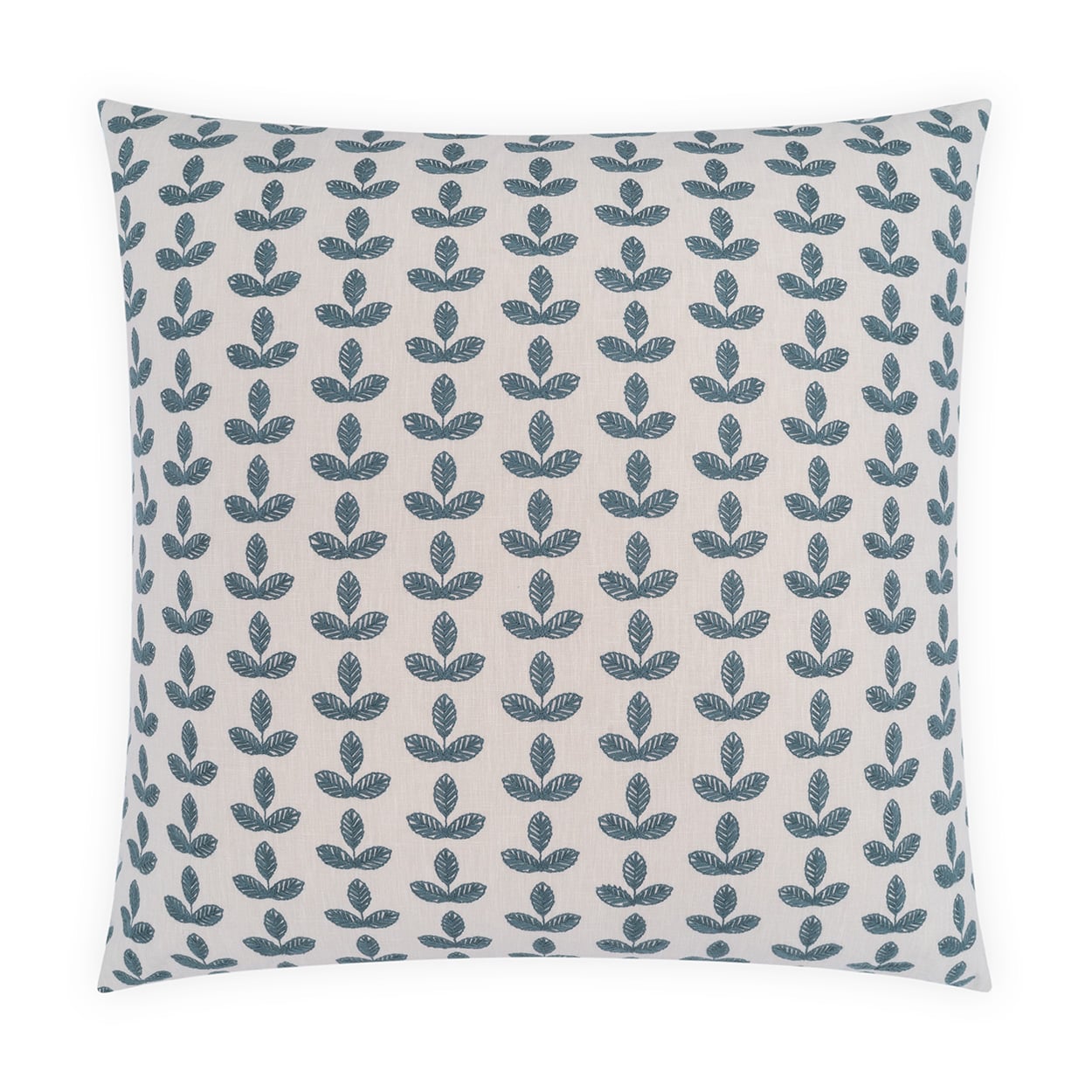 Clemence Square Pillow – Blue by DV KAP Home